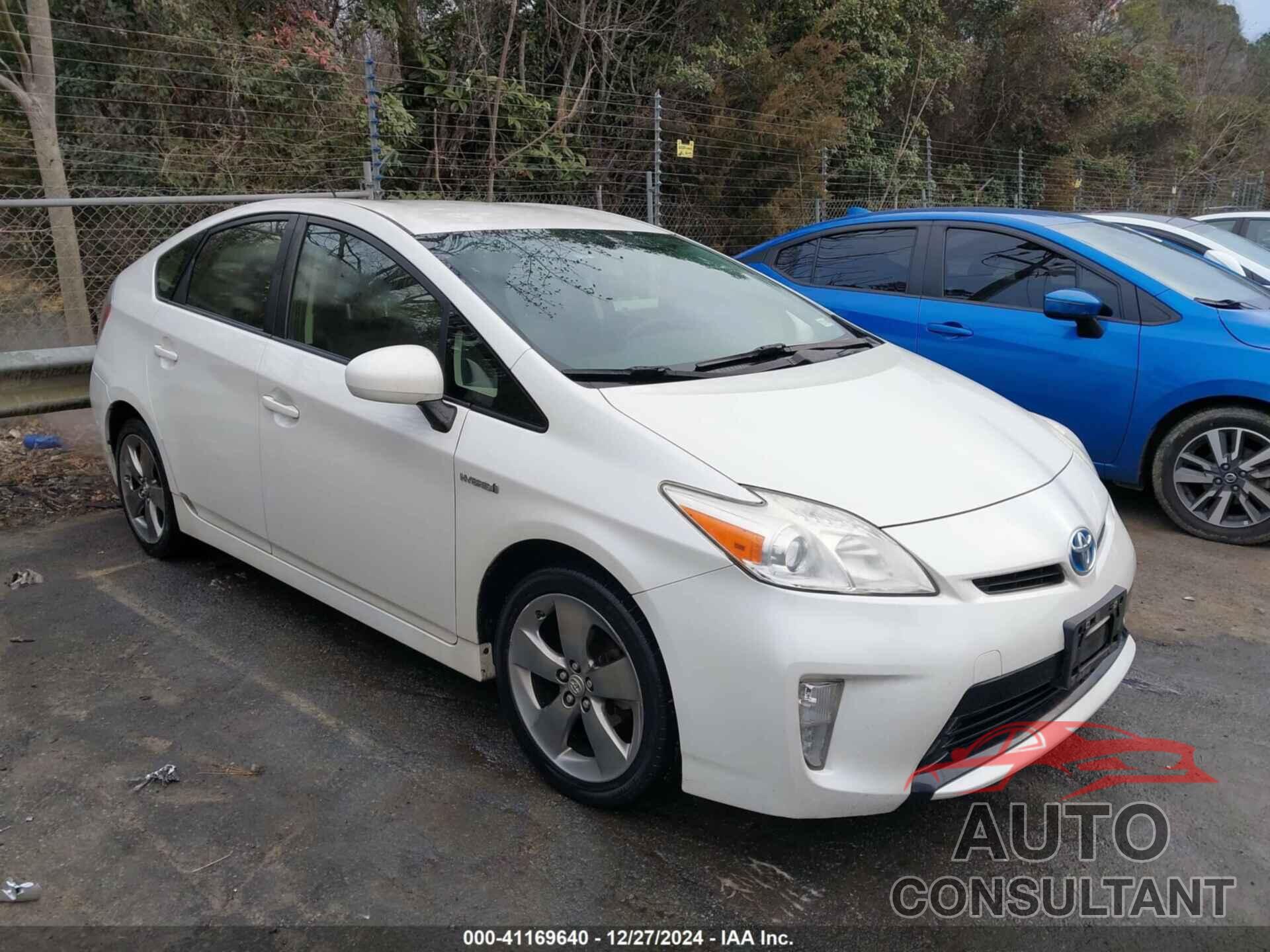 TOYOTA PRIUS 2013 - JTDKN3DU0D5610675