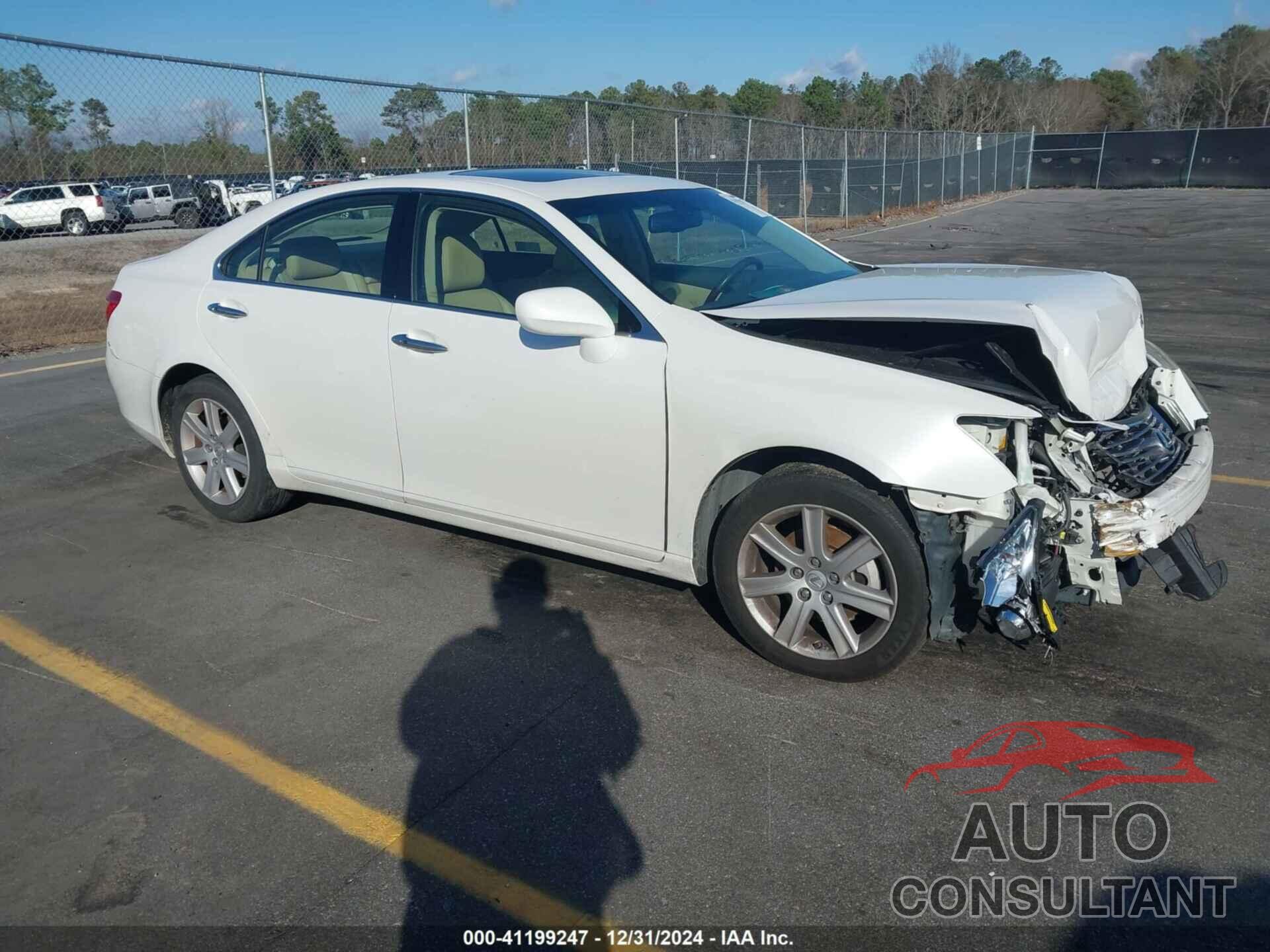 LEXUS ES 350 2009 - JTHBJ46G892285029