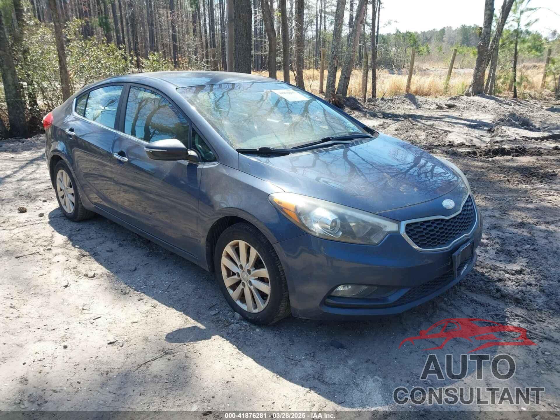 KIA FORTE 2014 - KNAFX4A88E5162242