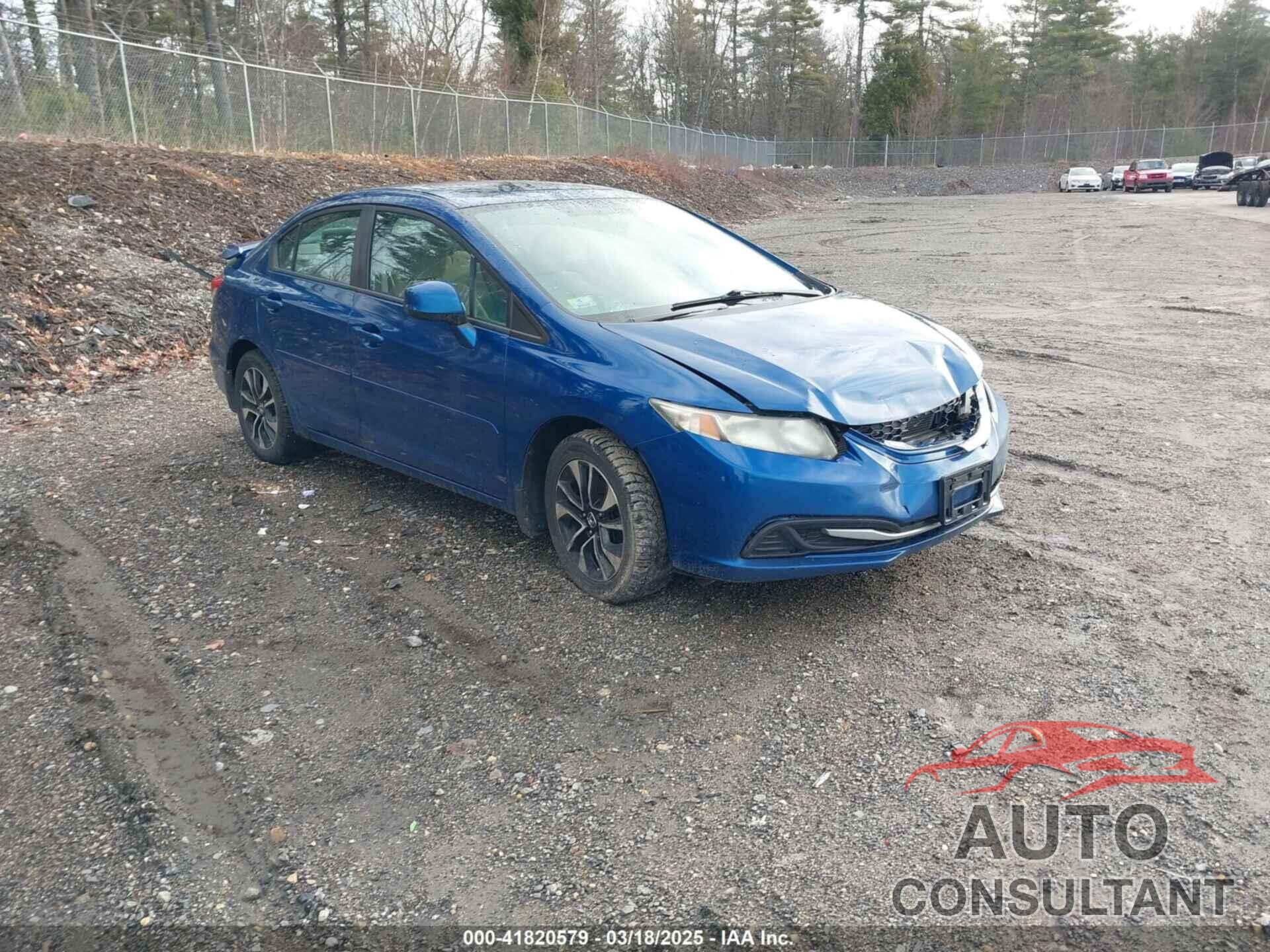 HONDA CIVIC 2013 - 2HGFB2F83DH537283