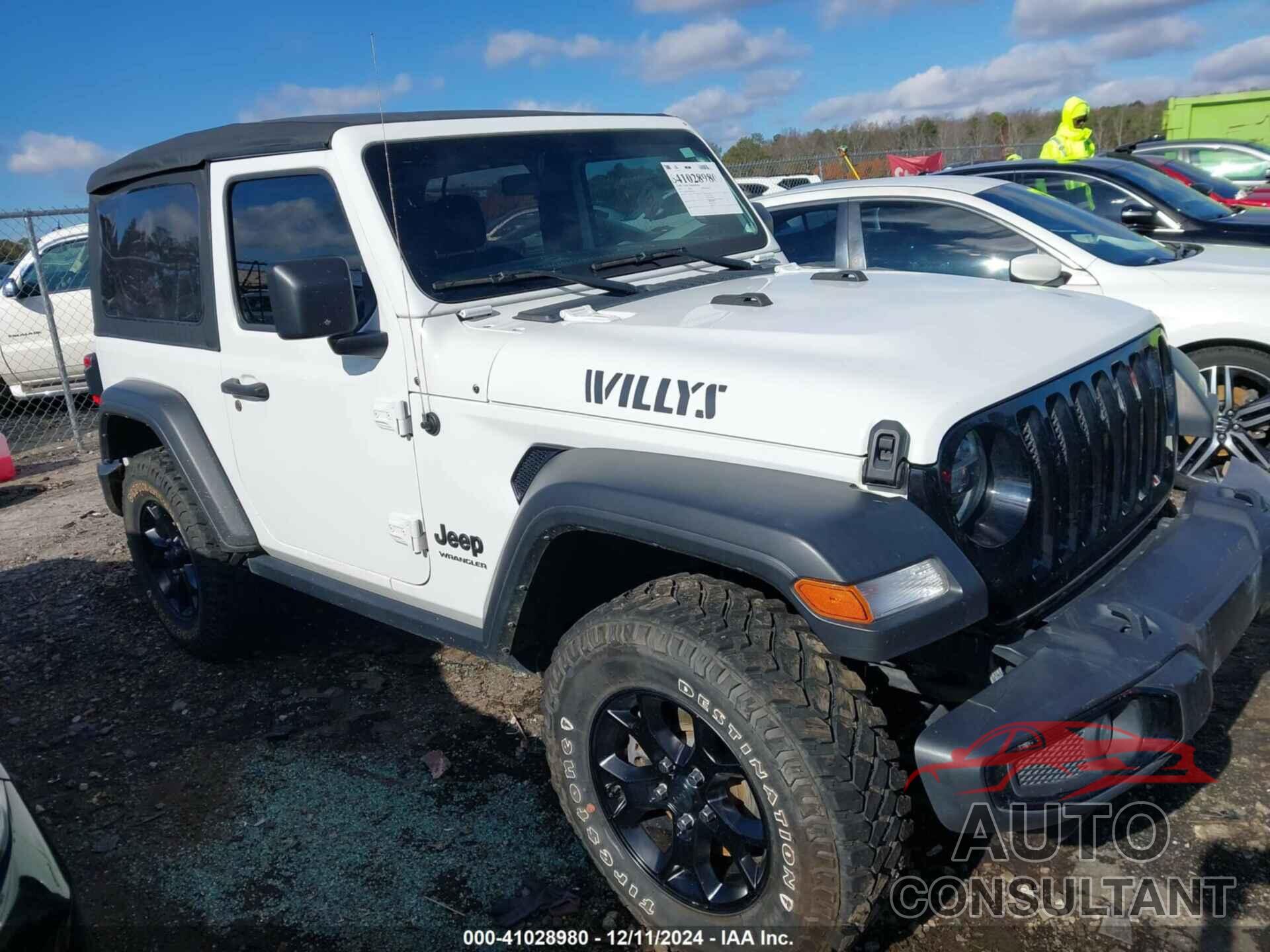 JEEP WRANGLER 2021 - 1C4HJXAG0MW757133