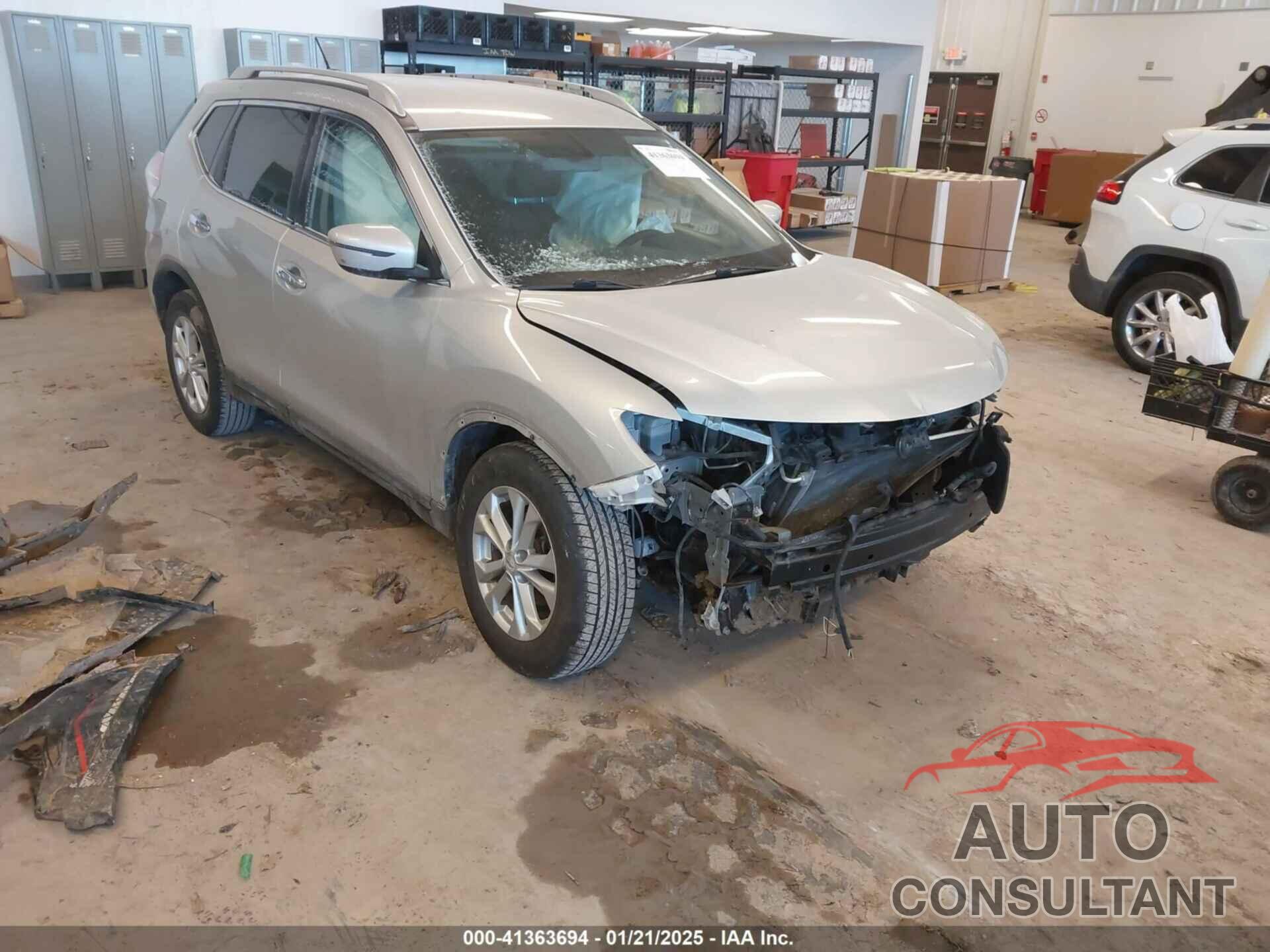 NISSAN ROGUE 2016 - KNMAT2MT8GP736195