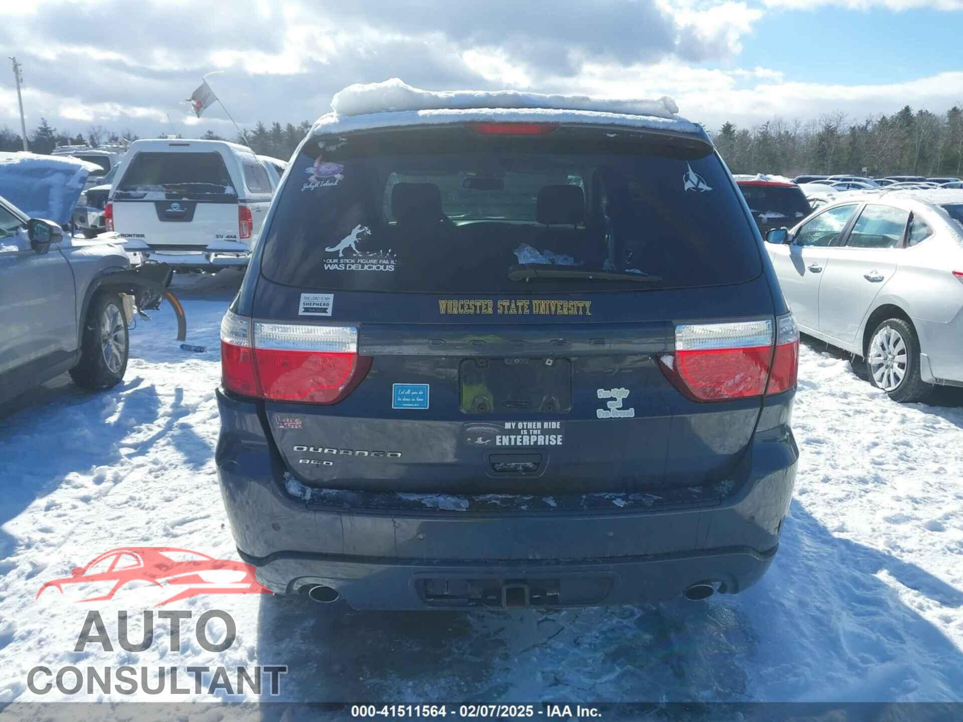 DODGE DURANGO 2013 - 1C4RDJAG4DC672225