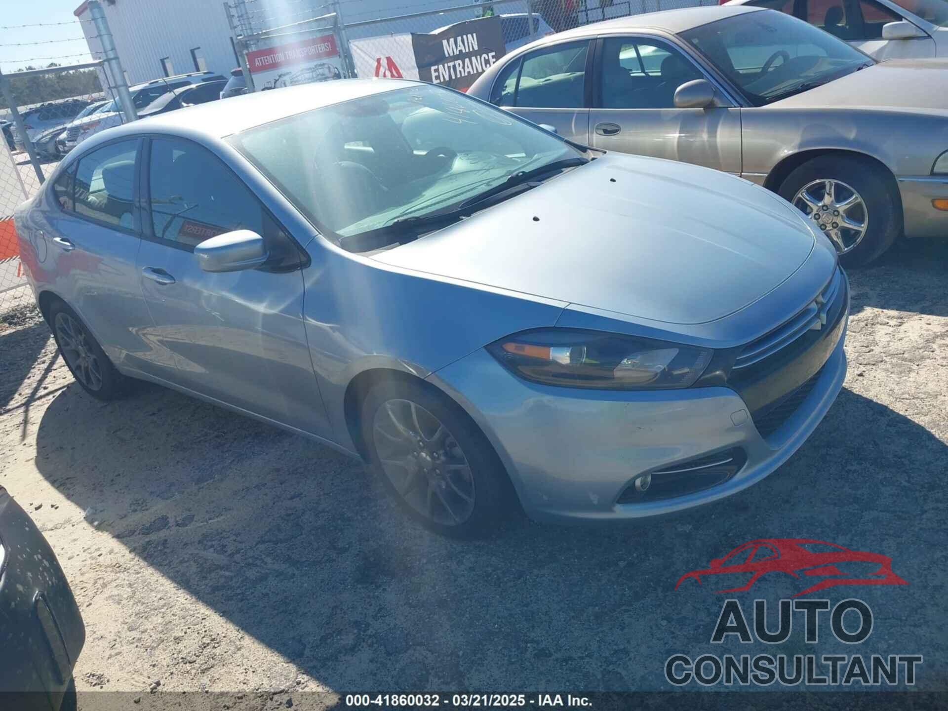DODGE DART 2013 - 1C3CDFBH5DD133394