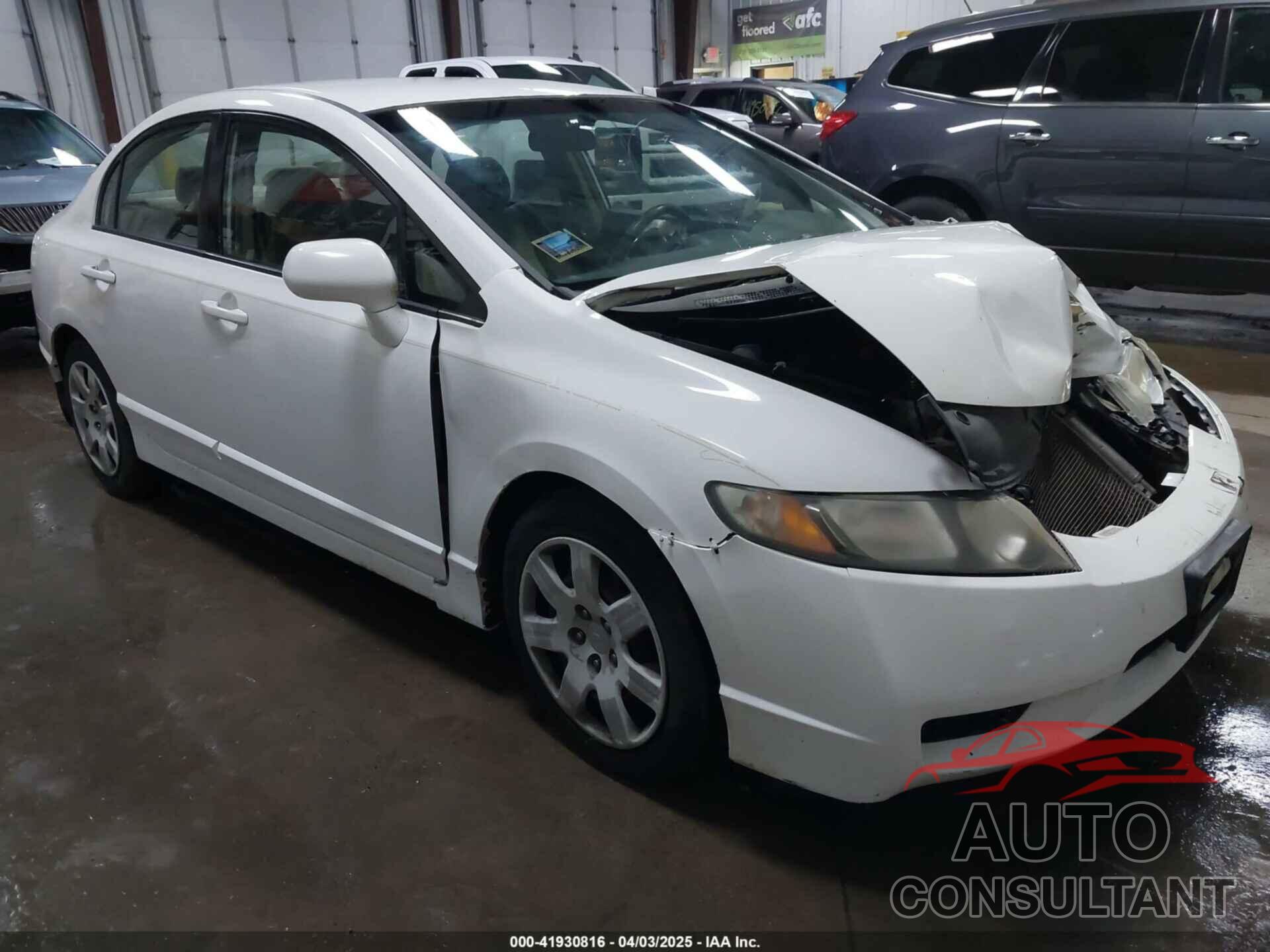 HONDA CIVIC 2009 - 2HGFA165X9H300140