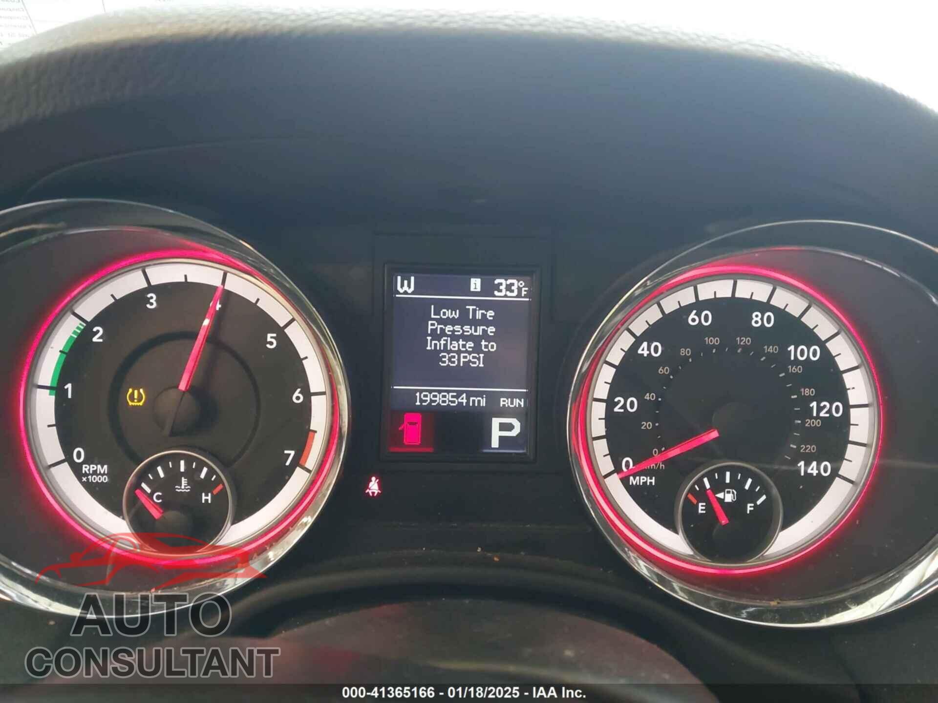 DODGE DURANGO 2013 - 1C4RDJAG9DC695189