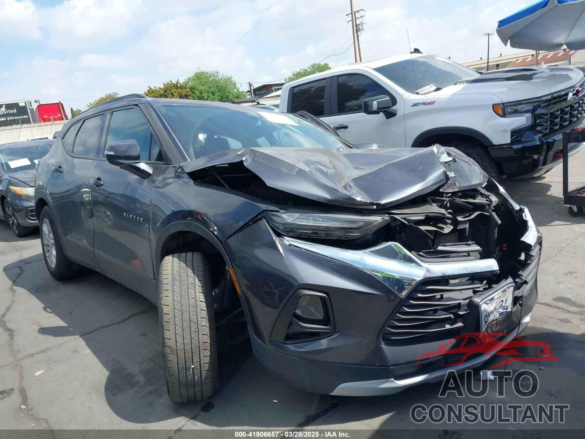 CHEVROLET BLAZER 2021 - 3GNKBCRS2MS563646