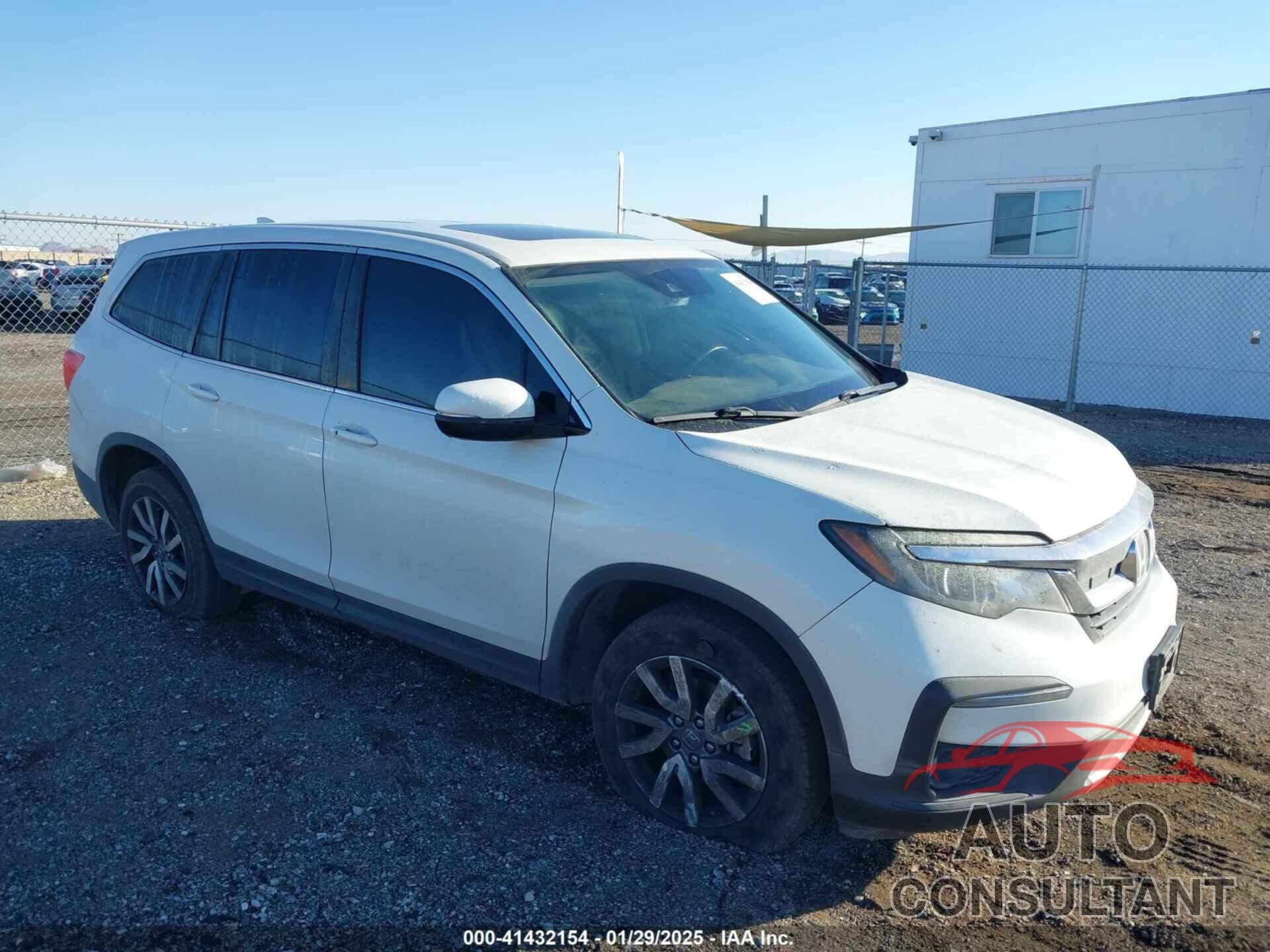 HONDA PILOT 2019 - 5FNYF5H4XKB009301