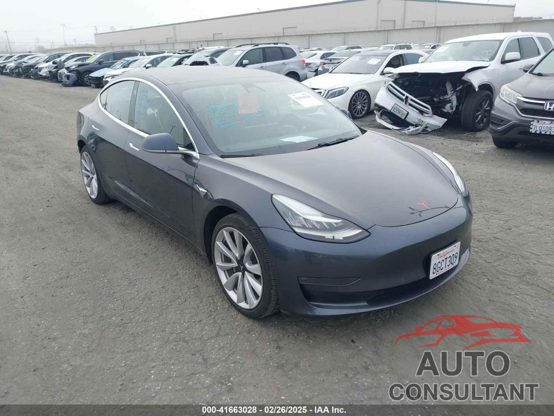 TESLA MODEL 3 2018 - 5YJ3E1EA8JF047897