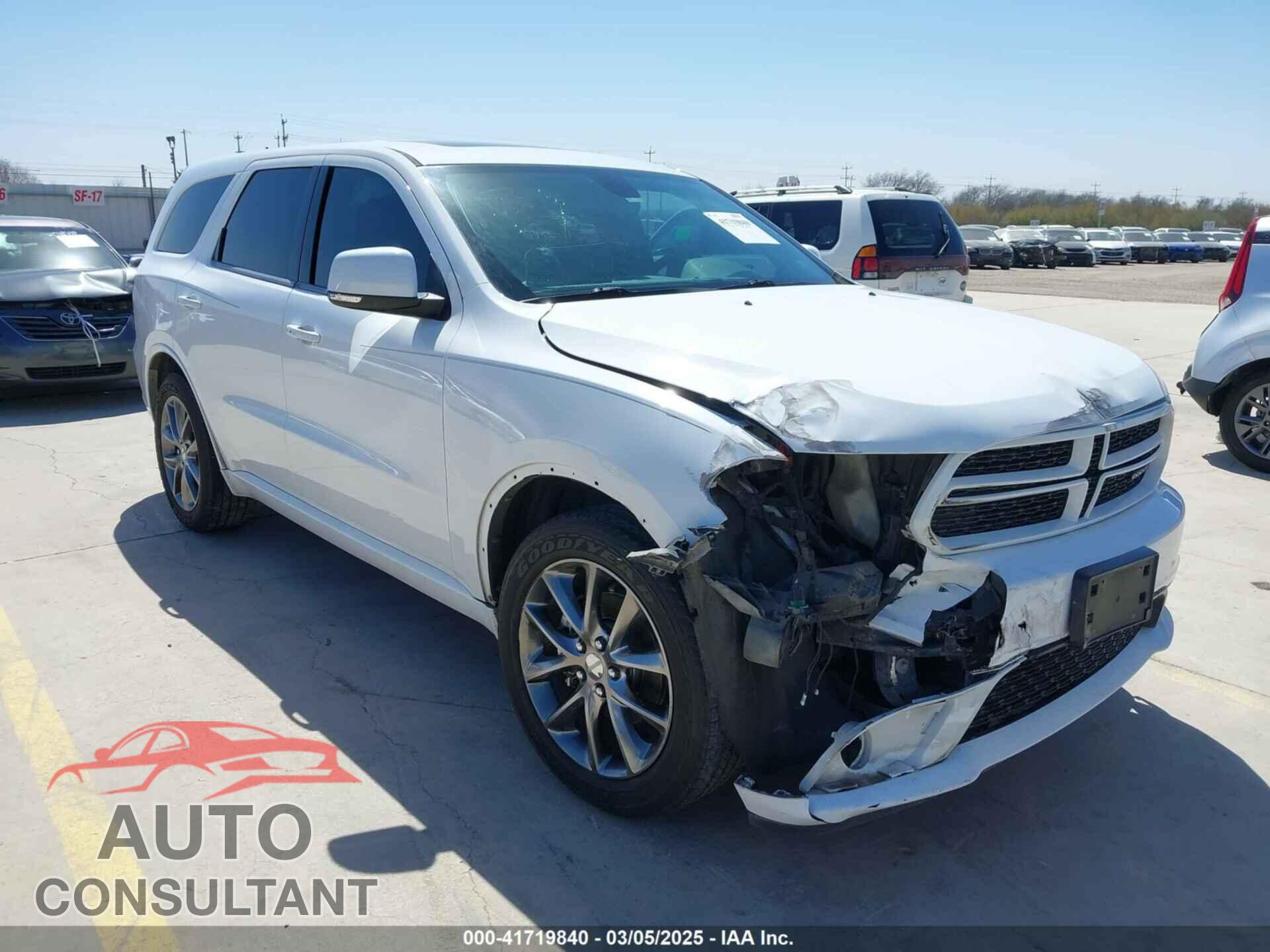DODGE DURANGO 2015 - 1C4RDHDG5FC916584