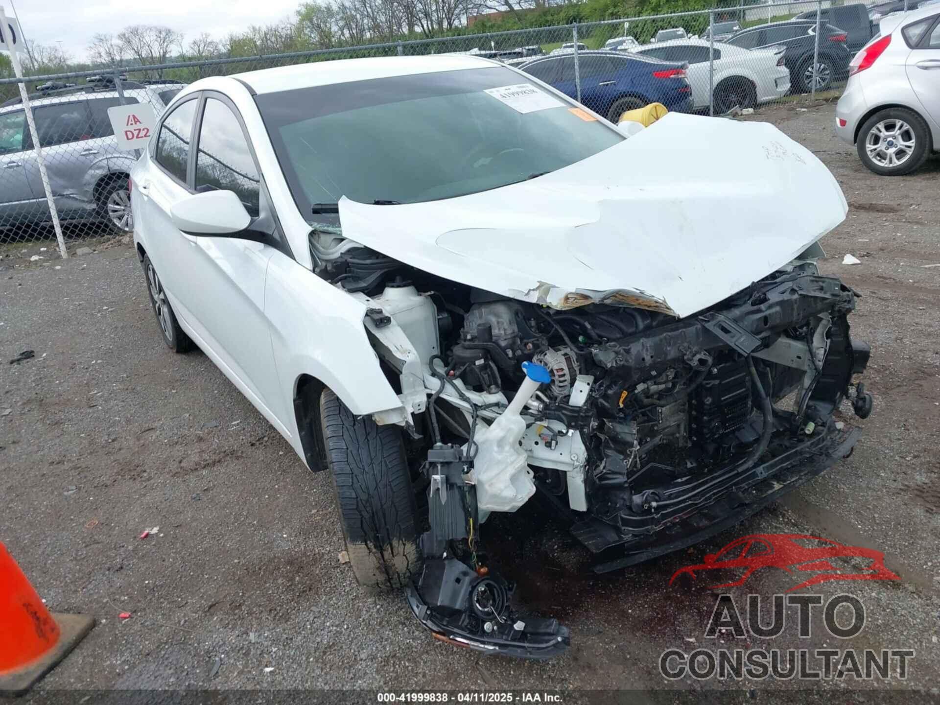 HYUNDAI ACCENT 2017 - KMHCT4AE6HU351954