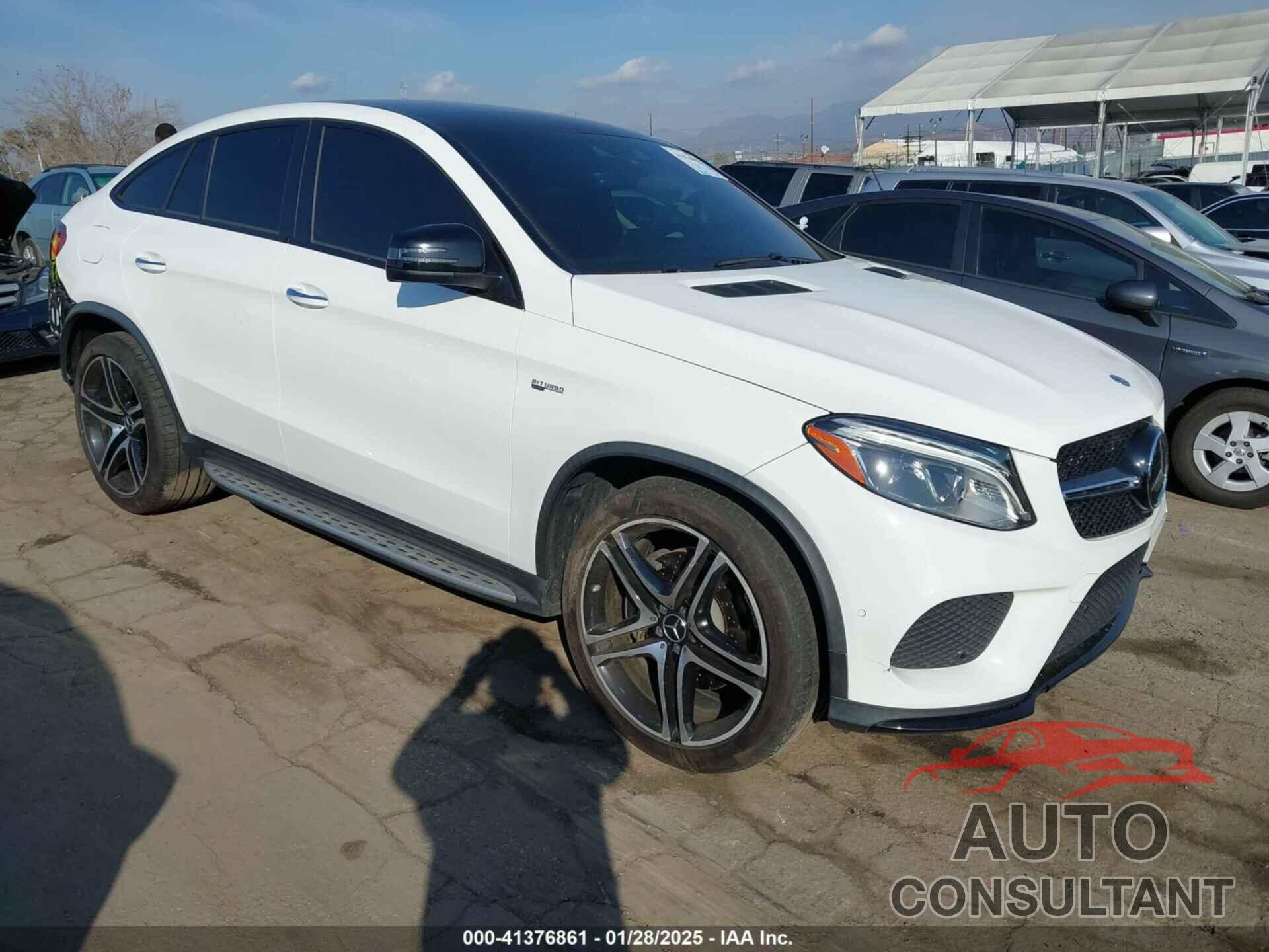 MERCEDES-BENZ AMG GLE 43 COUPE 2019 - 4JGED6EB7KA130020