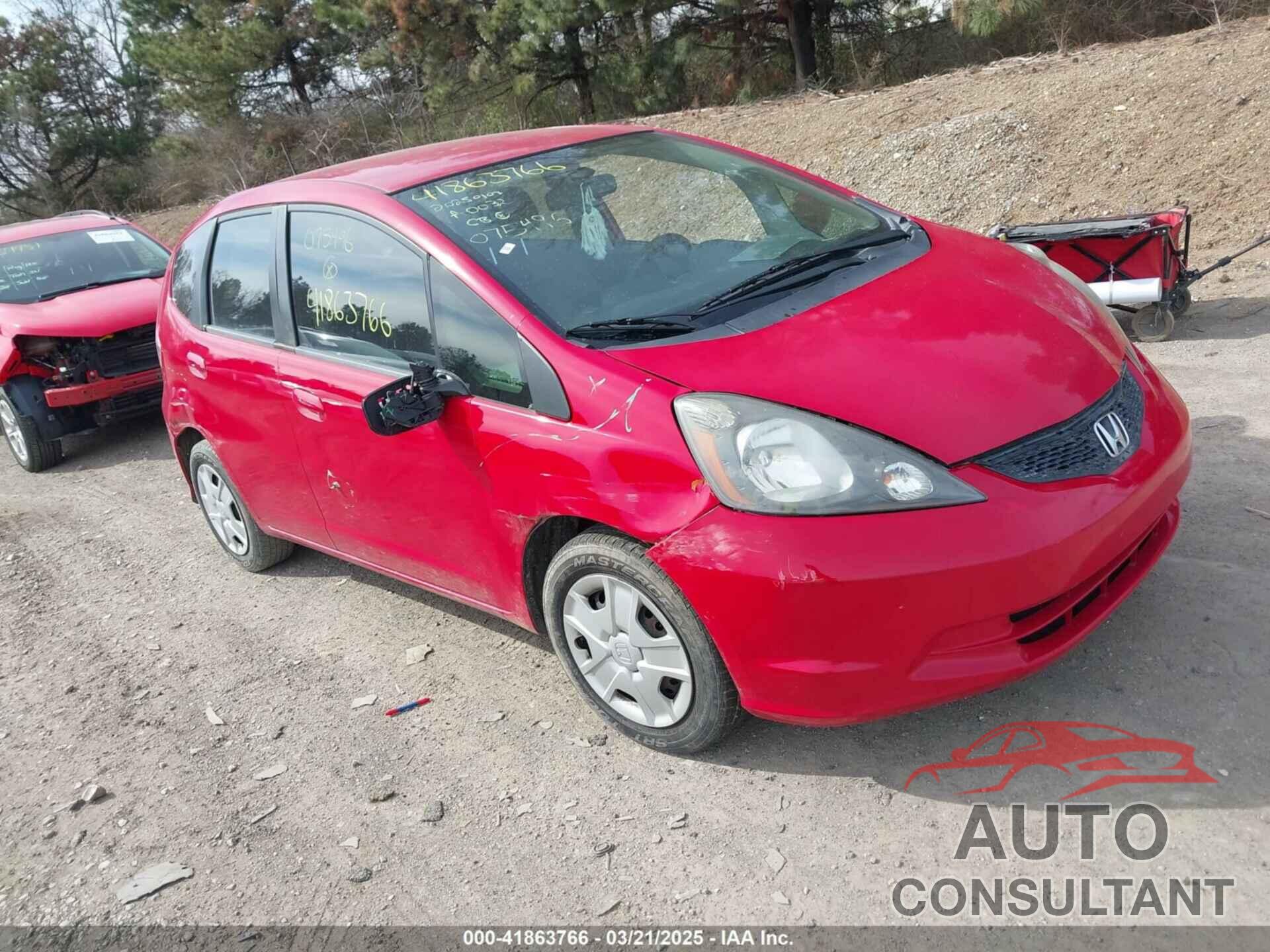 HONDA FIT 2013 - JHMGE8H3XDC075496