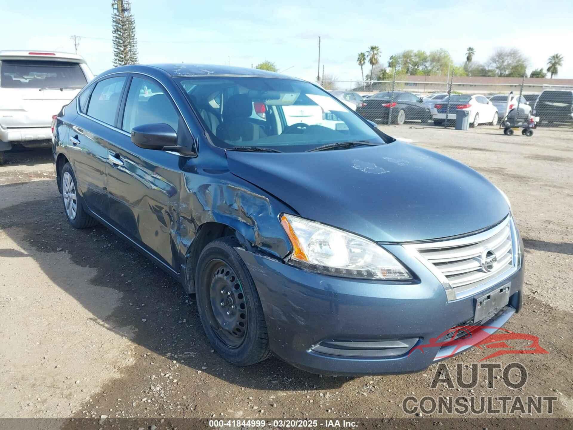 NISSAN SENTRA 2014 - 3N1AB7AP8EY316300