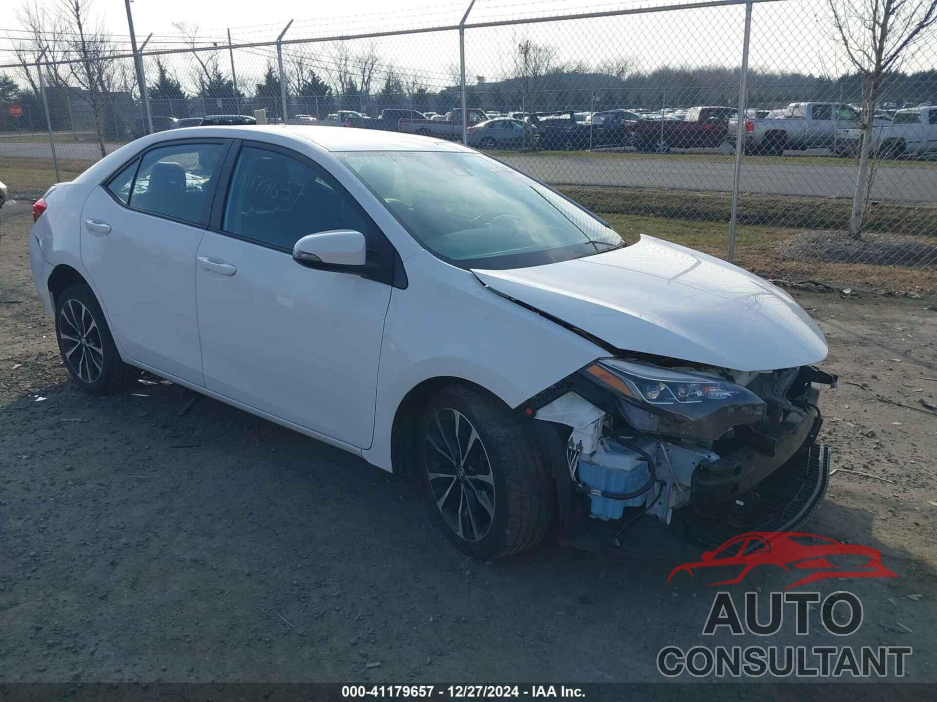 TOYOTA COROLLA 2018 - 2T1BURHE7JC076078