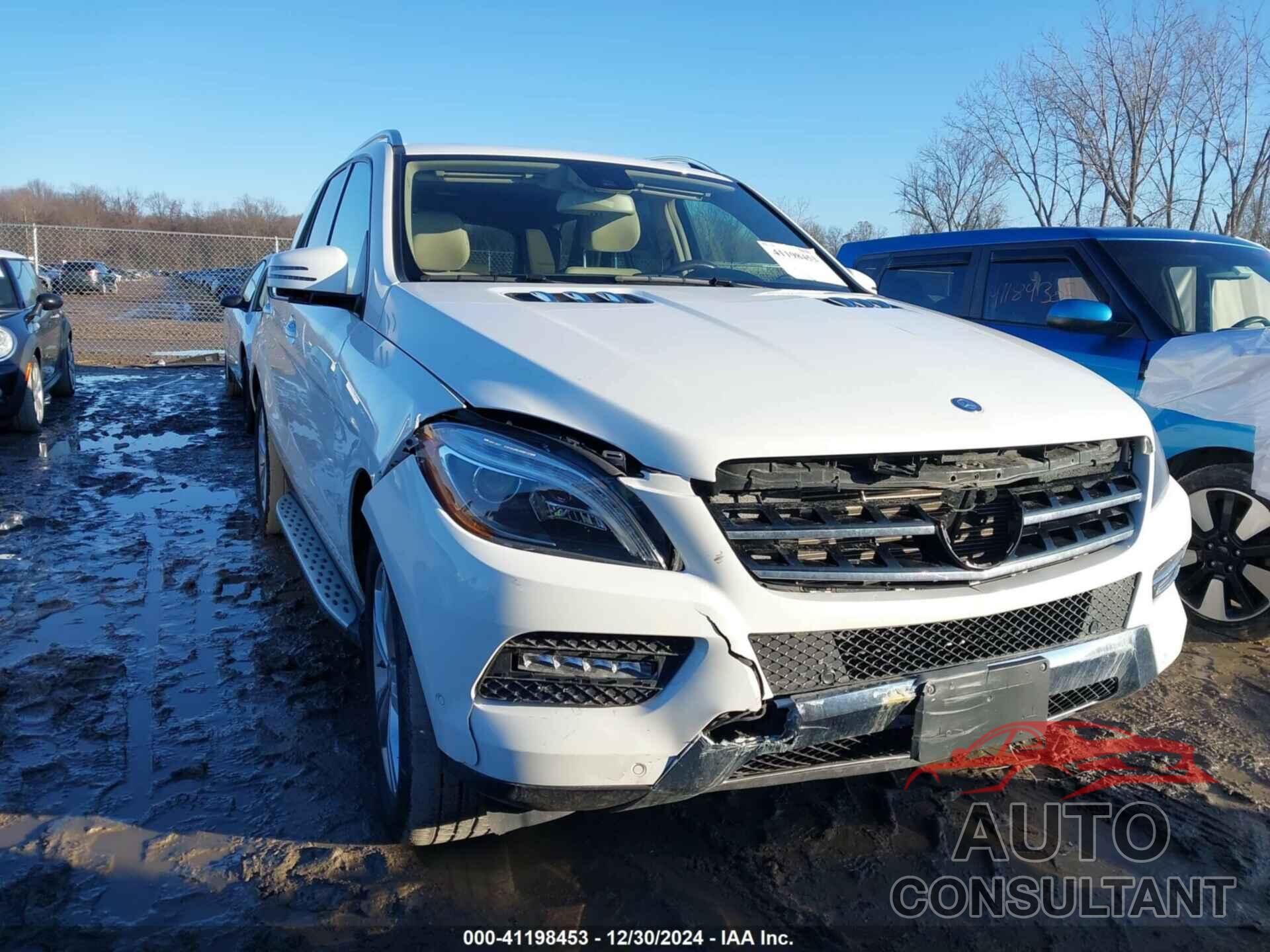 MERCEDES-BENZ ML 350 2015 - 4JGDA5HB6FA524589