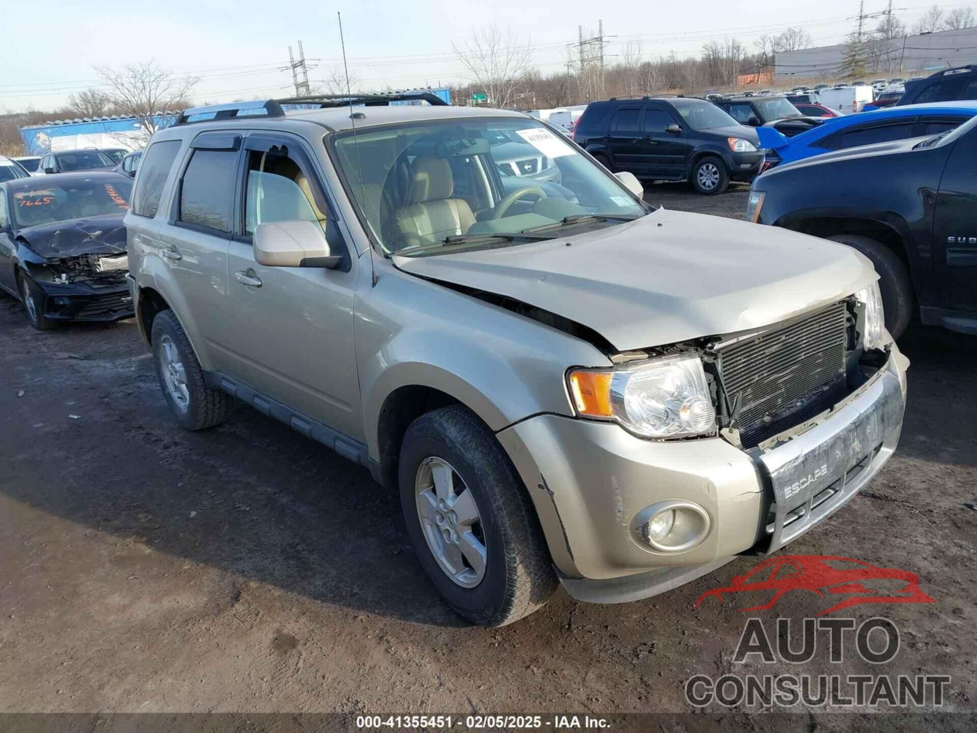 FORD ESCAPE 2010 - 1FMCU9EG2AKC96328