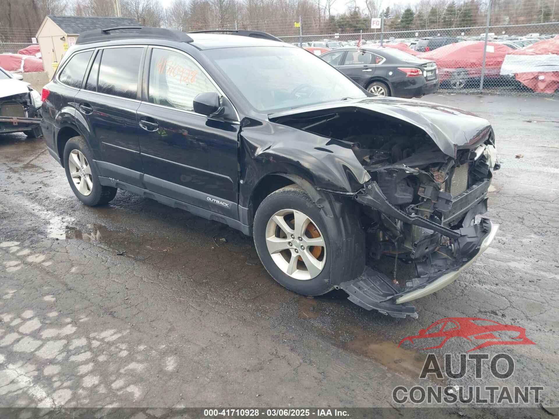 SUBARU OUTBACK 2013 - 4S4BRBKC7D3233763