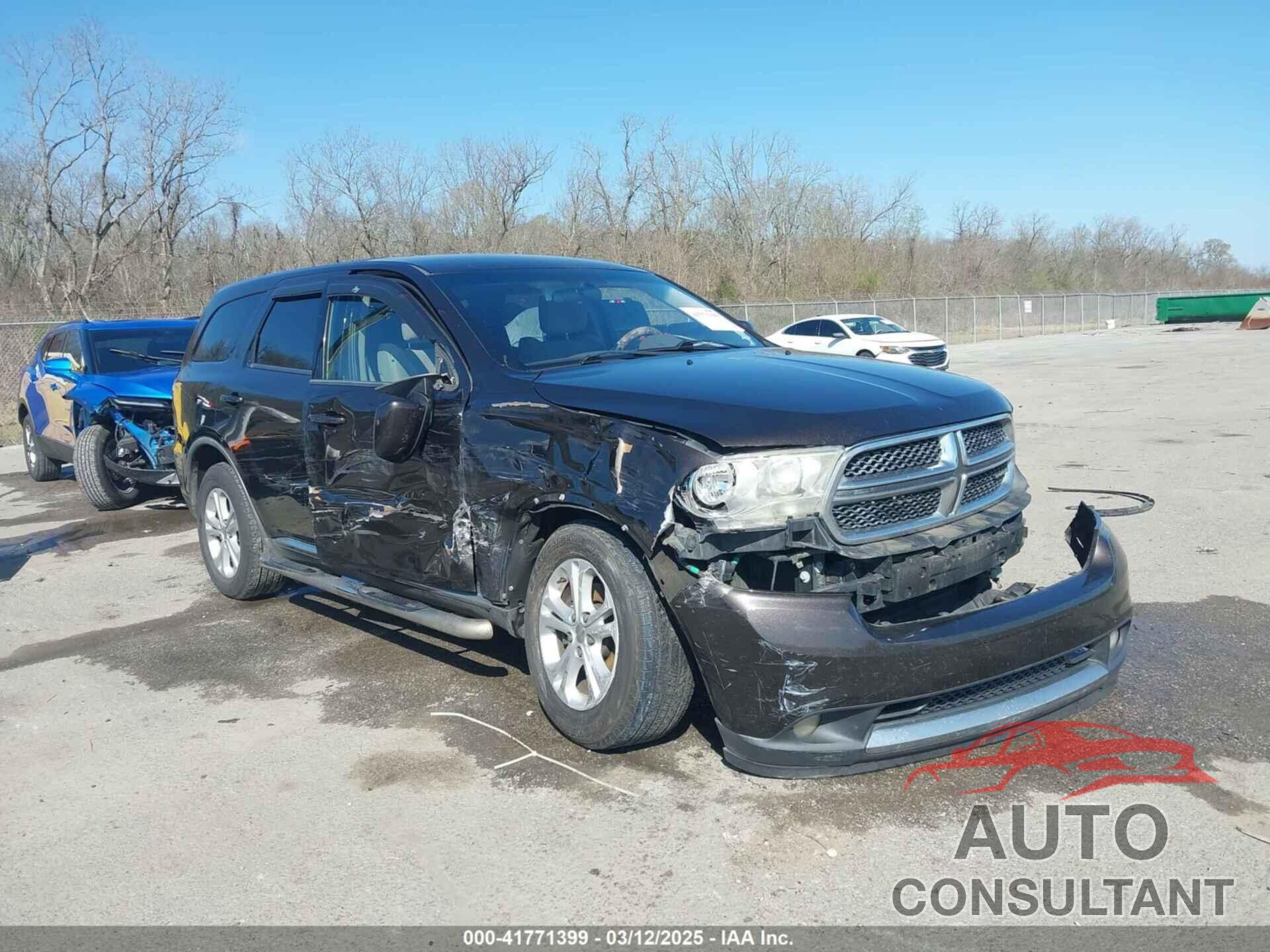 DODGE DURANGO 2012 - 1C4RDHAG0CC196871