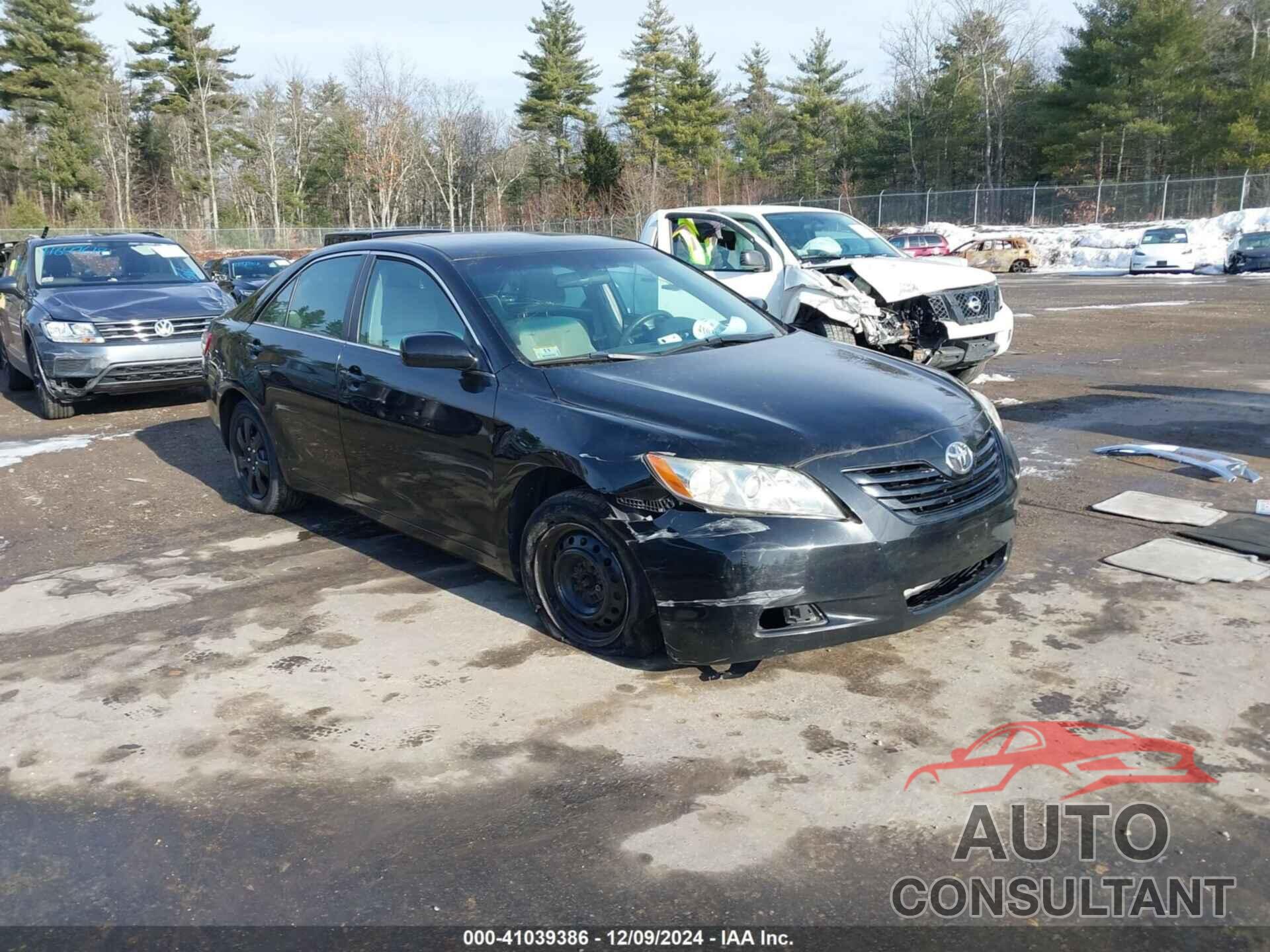 TOYOTA CAMRY 2009 - 4T4BE46K89R129556