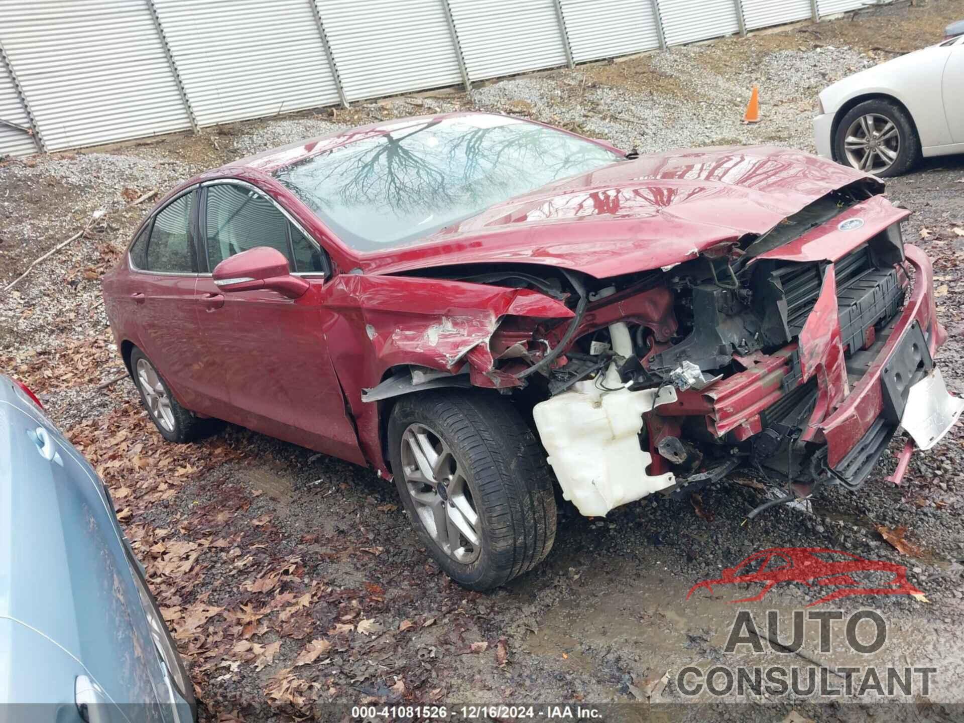 FORD FUSION 2013 - 3FA6P0HR8DR153780