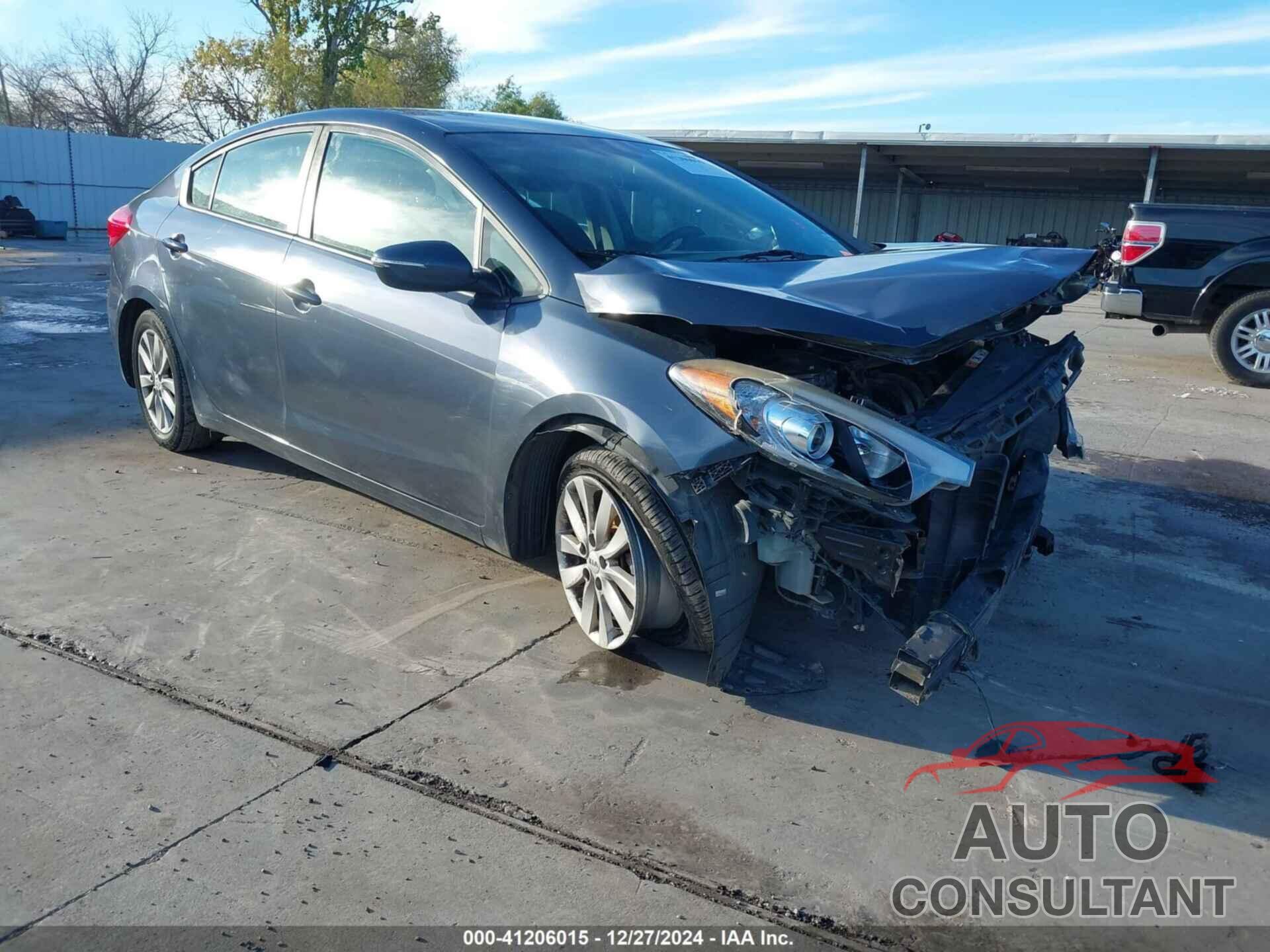 KIA FORTE 2016 - KNAFX4A65G5602161