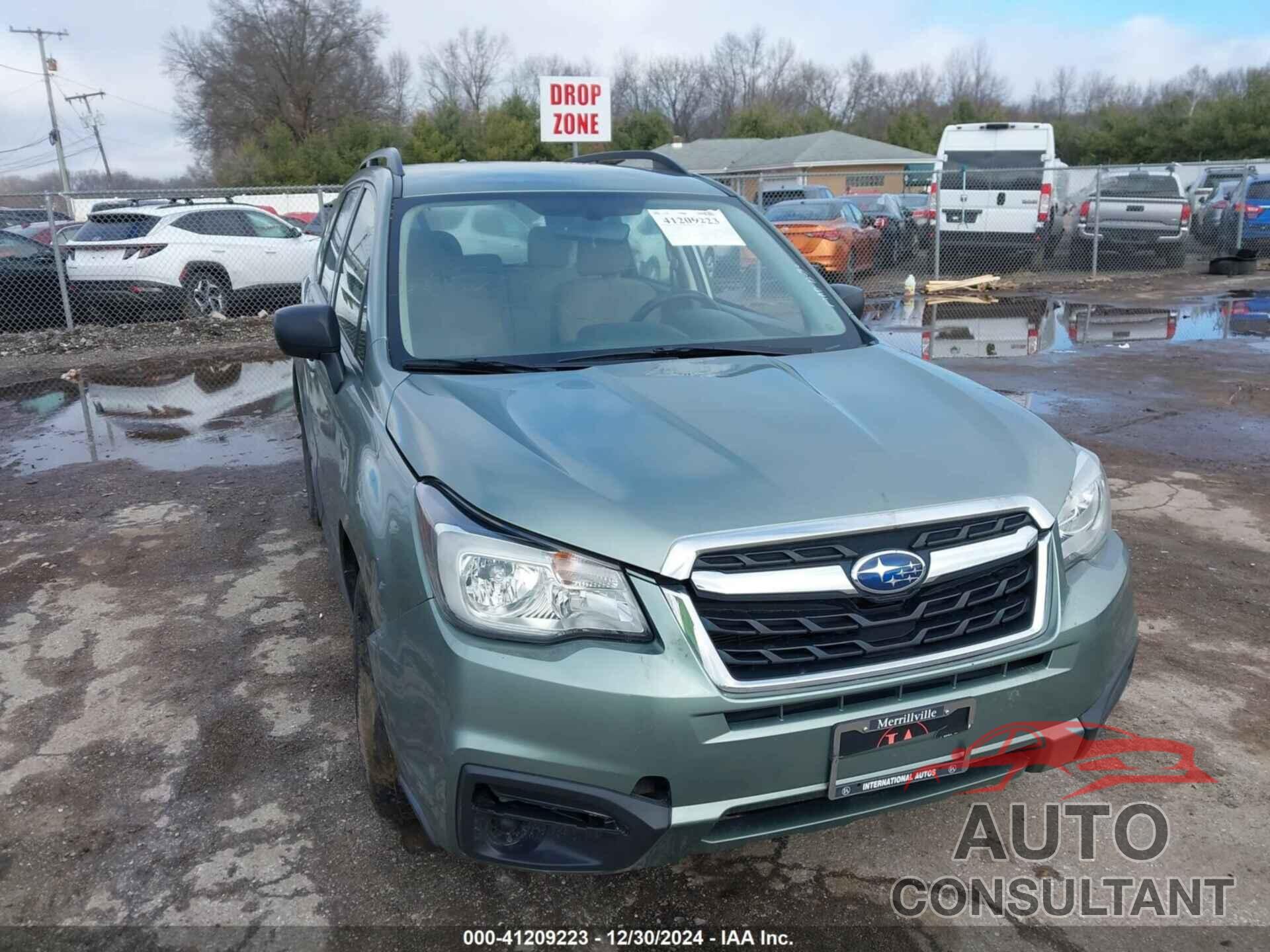 SUBARU FORESTER 2018 - JF2SJABC6JH417341