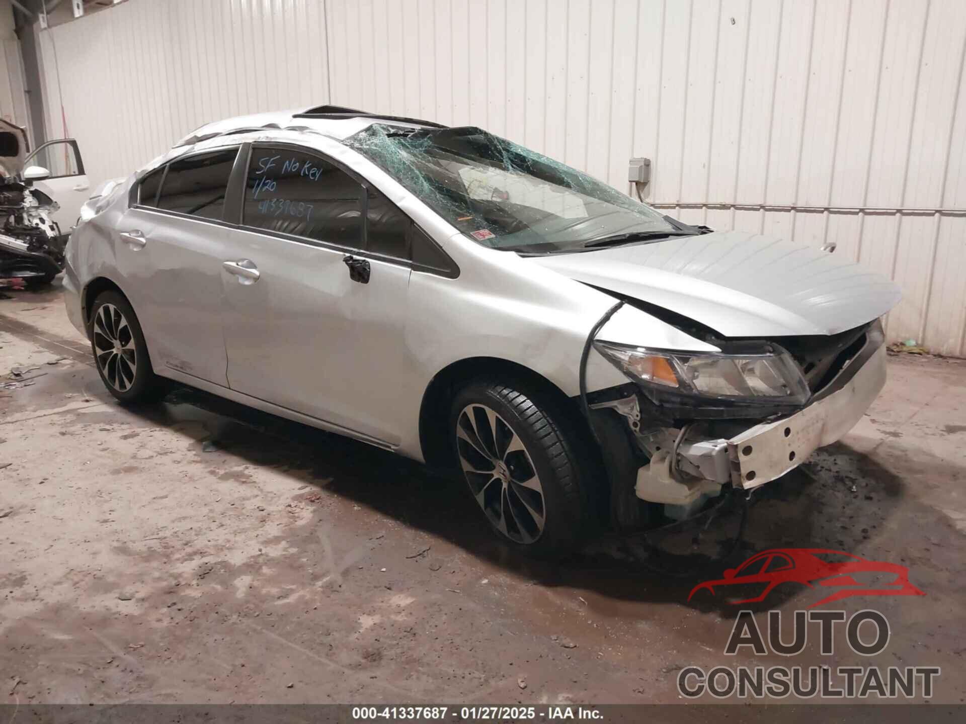 HONDA CIVIC 2013 - 2HGFB6E56DH702564