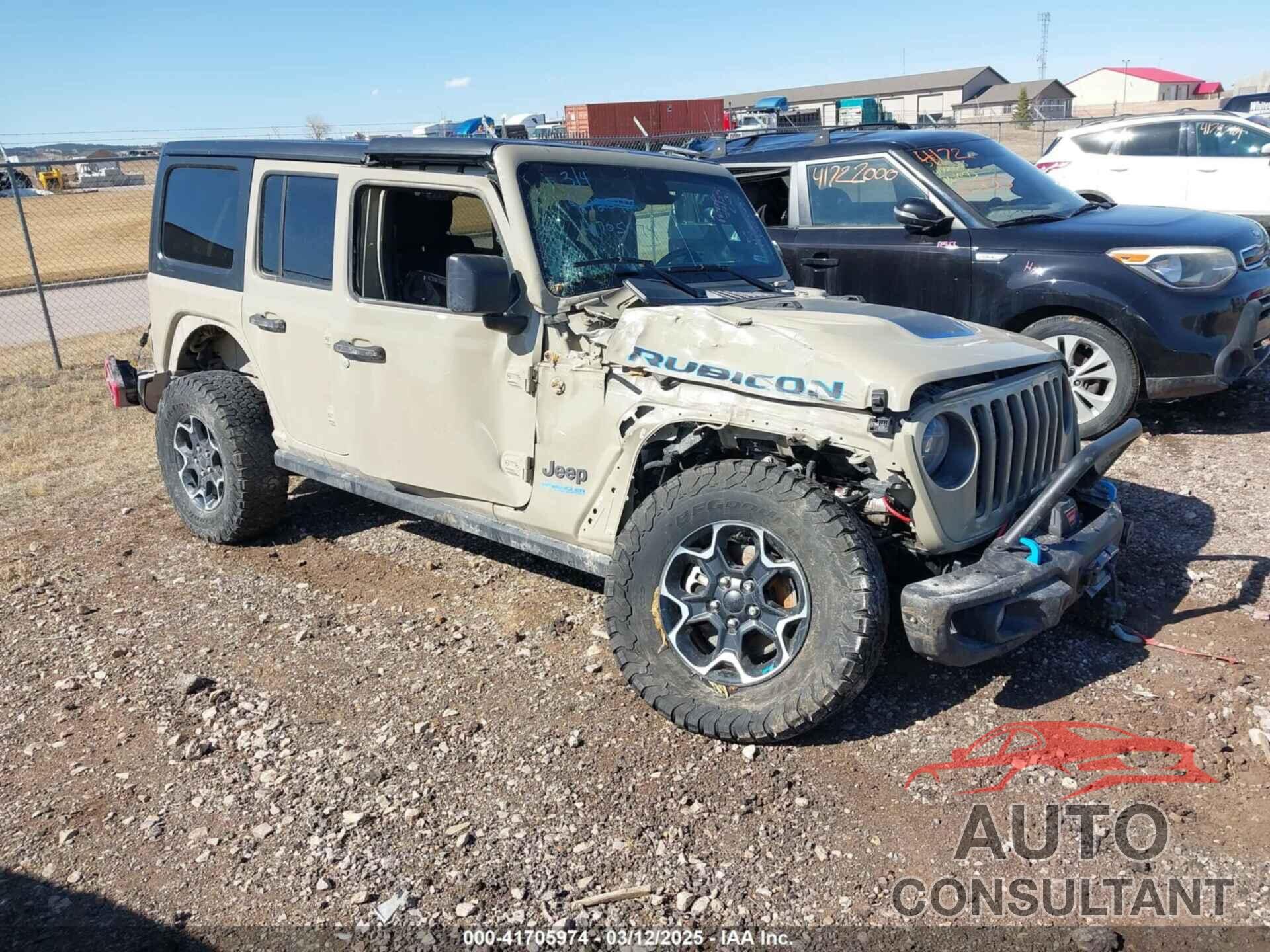 JEEP WRANGLER 4XE 2022 - 1C4JJXR64NW238262