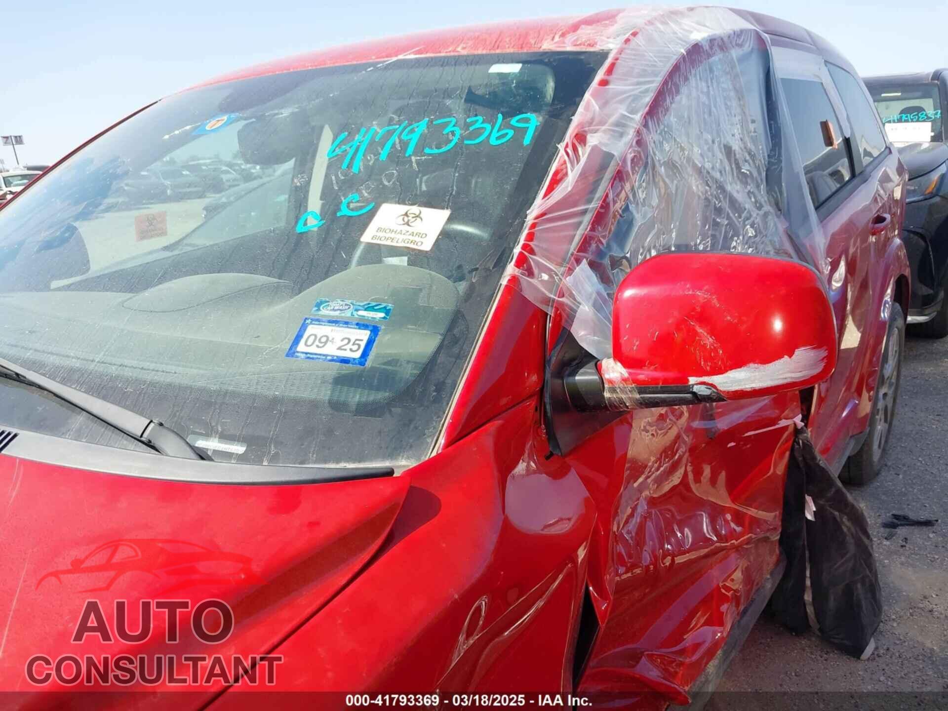 DODGE JOURNEY 2017 - 3C4PDDEG4HT610501
