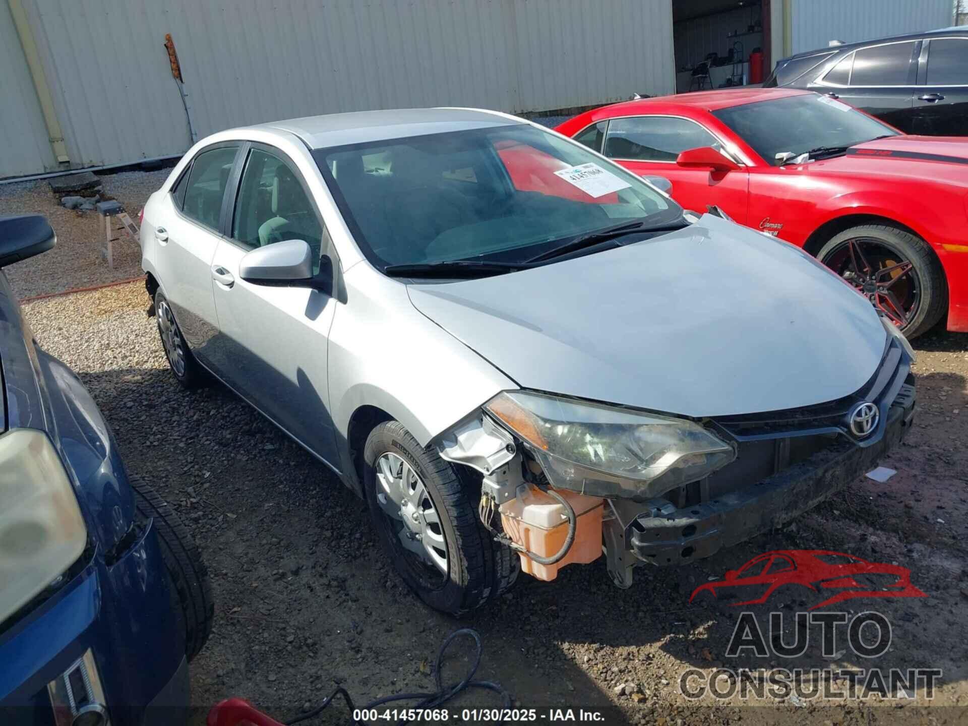 TOYOTA COROLLA 2016 - 5YFBURHE8GP493282