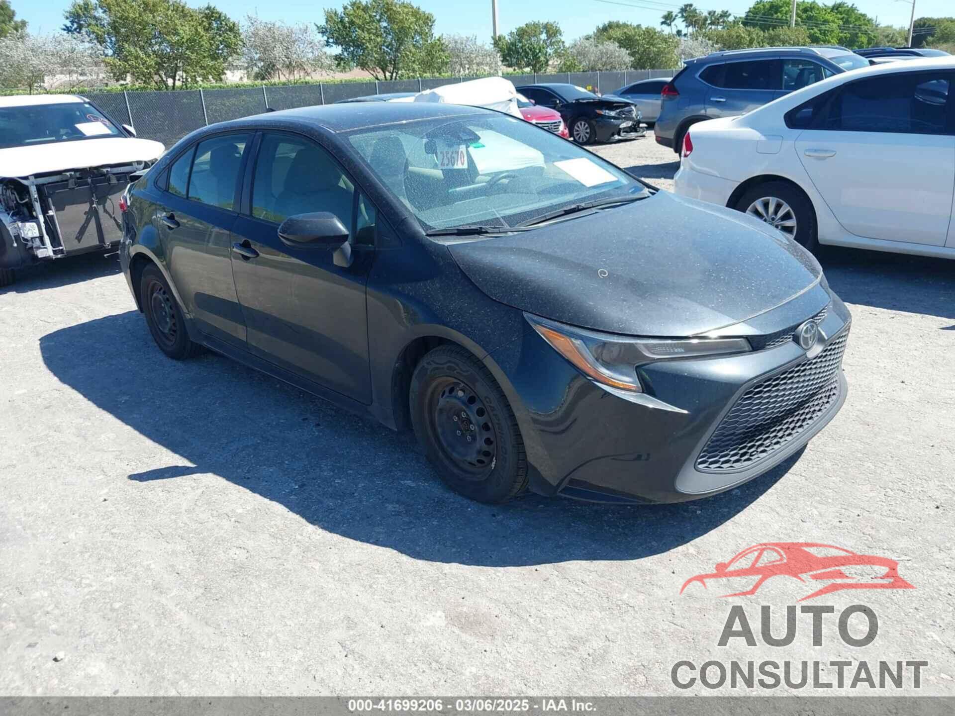 TOYOTA COROLLA 2022 - JTDDPMAEXNJ218687