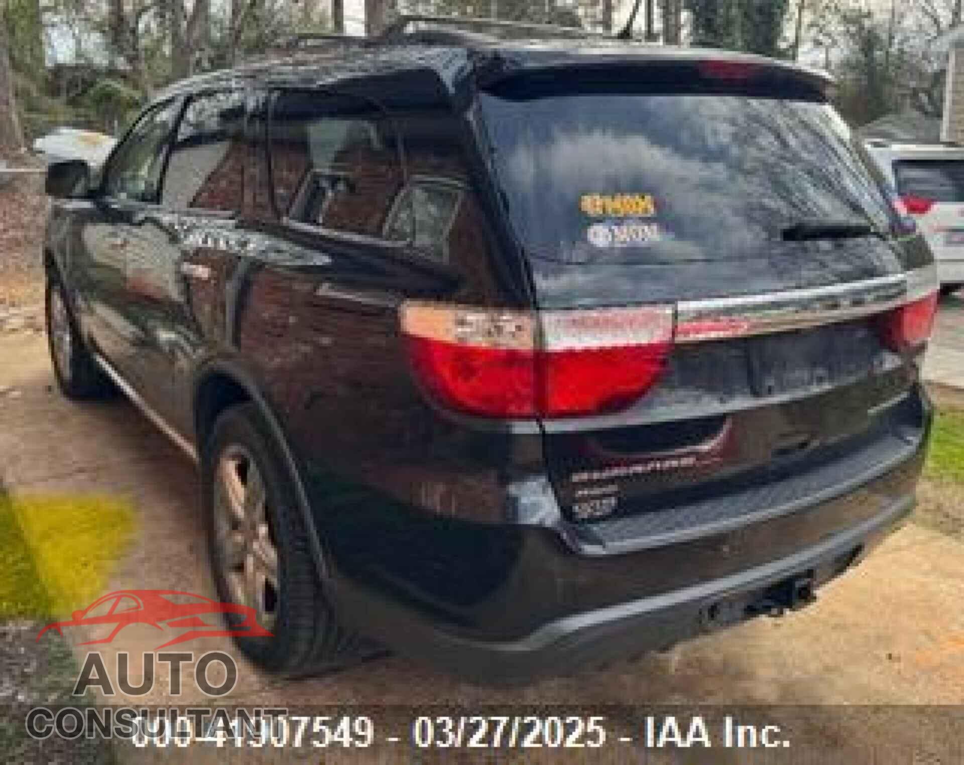 DODGE DURANGO 2013 - 1C4RDJEG2DC559612