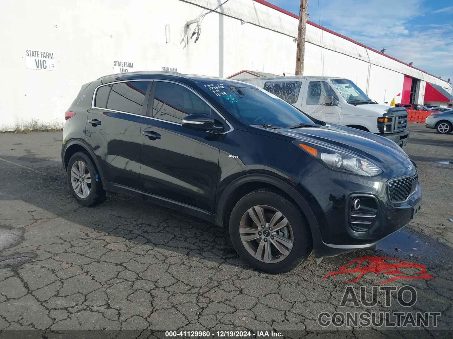 KIA SPORTAGE 2018 - KNDPMCAC4J7410063