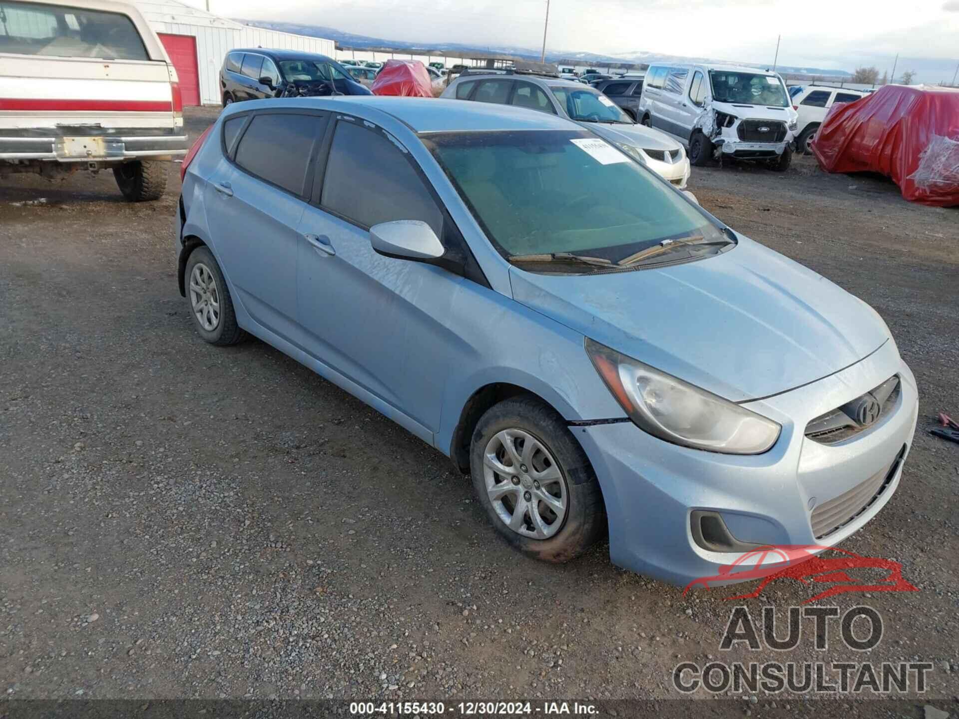 HYUNDAI ACCENT 2013 - KMHCT5AE3DU105086