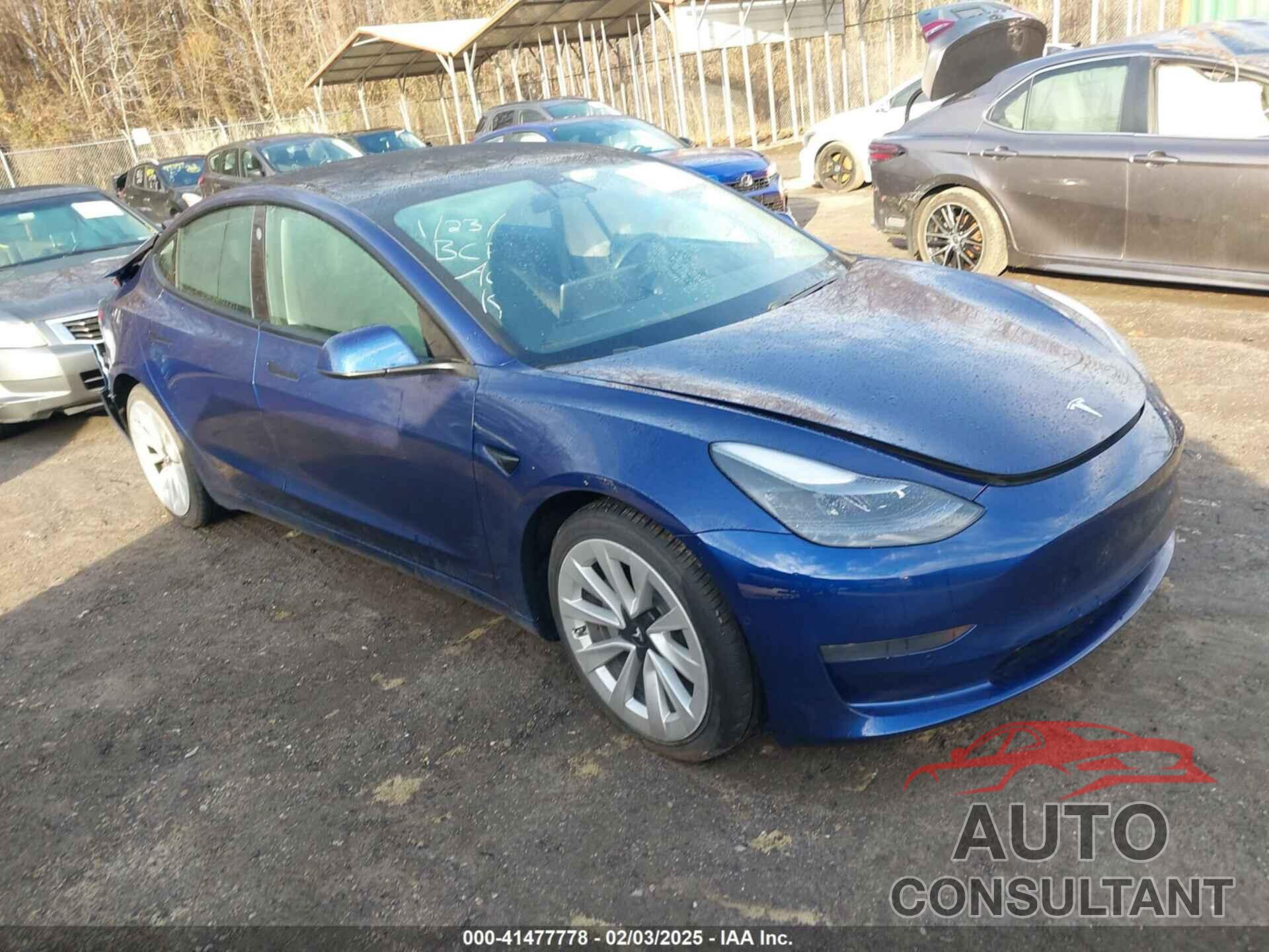 TESLA MODEL 3 2021 - 5YJ3E1EA2MF917289