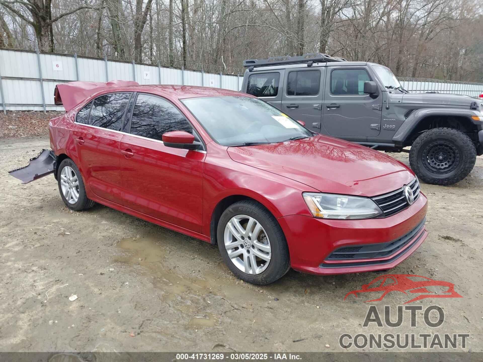 VOLKSWAGEN JETTA 2017 - 3VW2B7AJ2HM256472