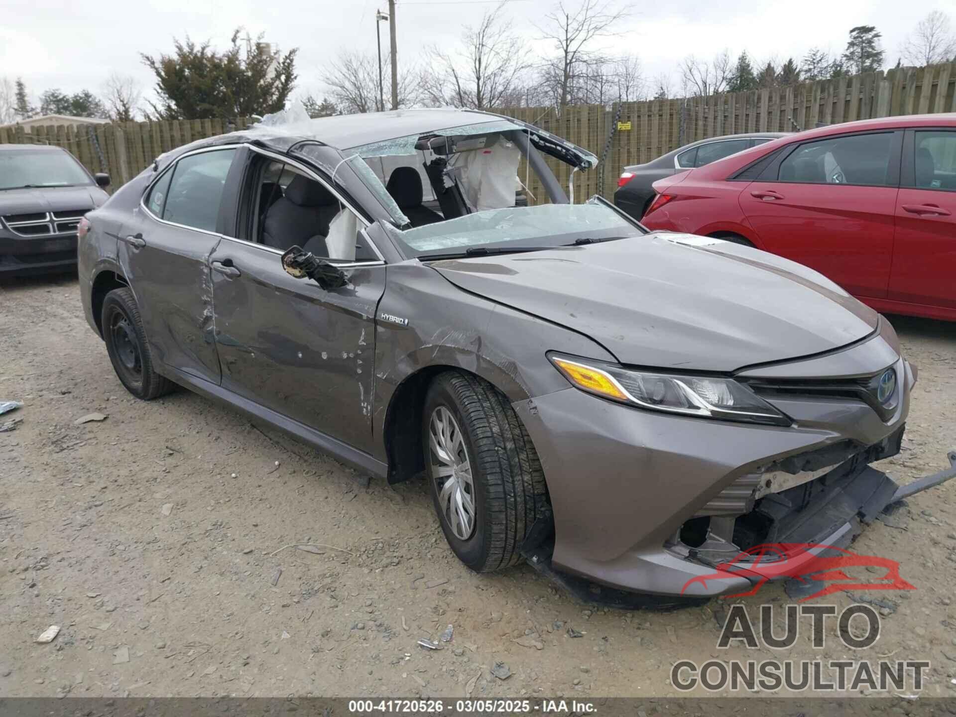TOYOTA CAMRY HYBRID 2019 - 4T1B31HK5KU513571
