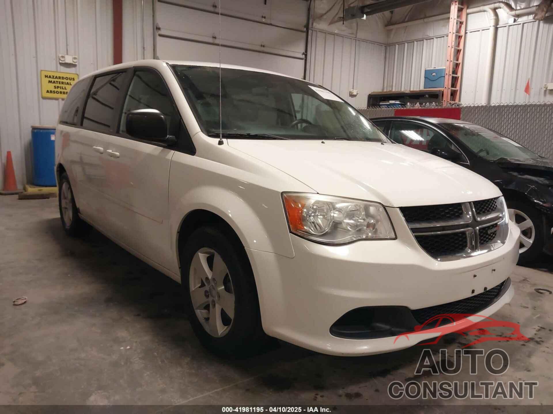 DODGE GRAND CARAVAN 2013 - 2C4RDGBG4DR533818