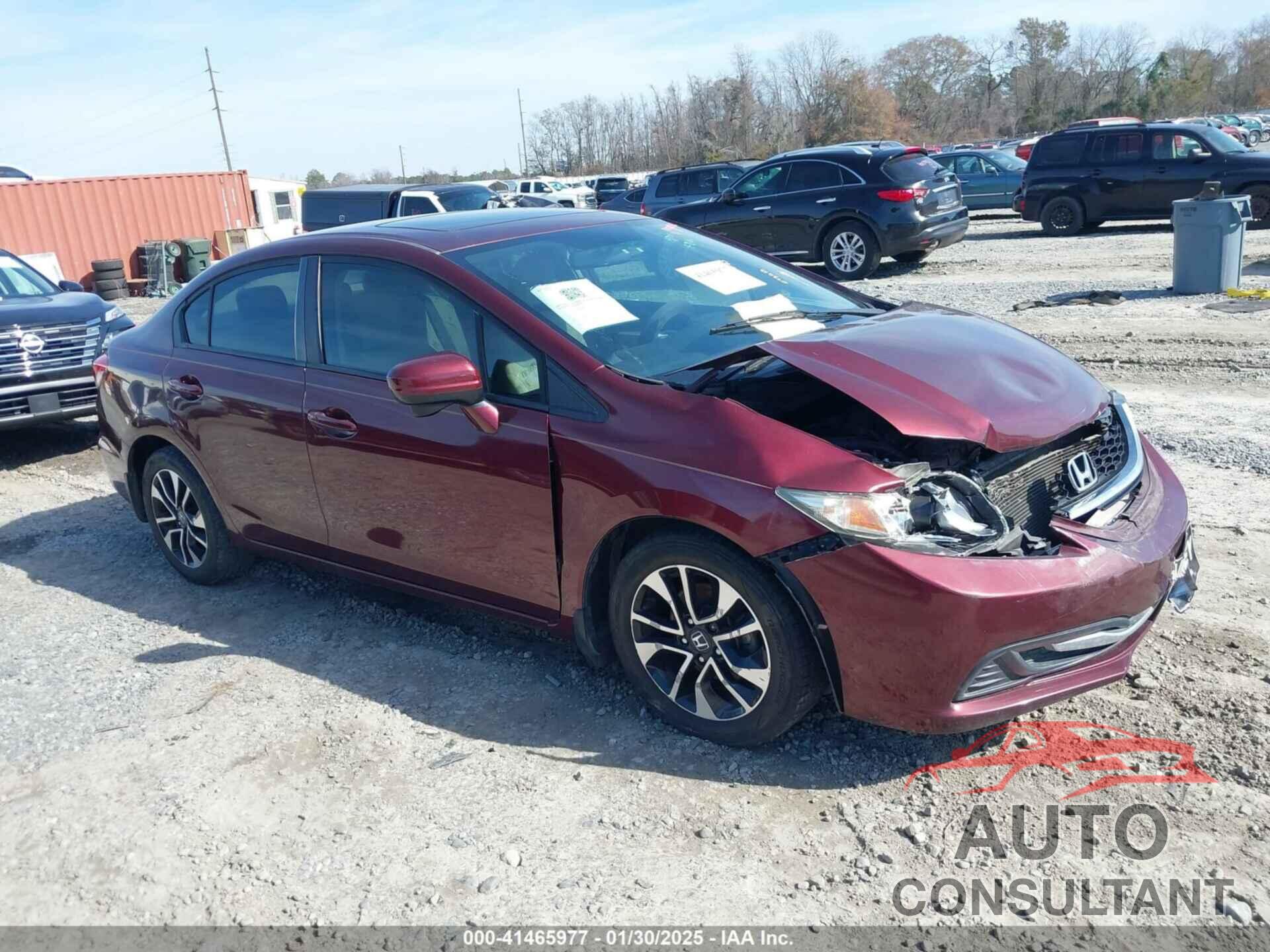 HONDA CIVIC 2014 - 19XFB2F84EE073058