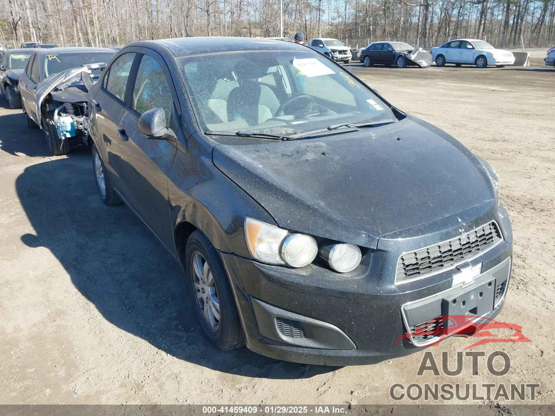 CHEVROLET SONIC 2012 - 1G1JA5SH9C4169750