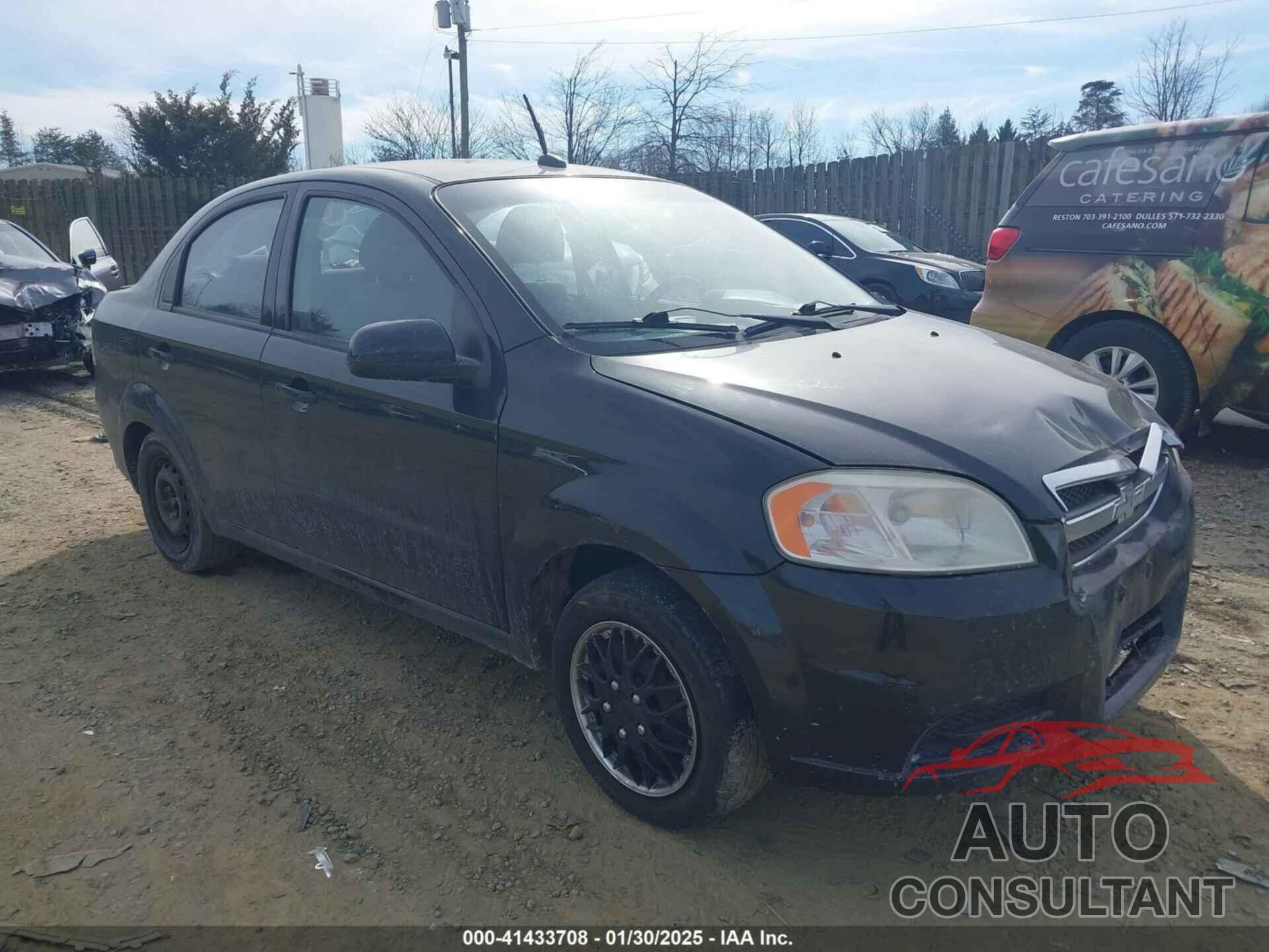 CHEVROLET AVEO 2010 - KL1TD5DE1AB069894