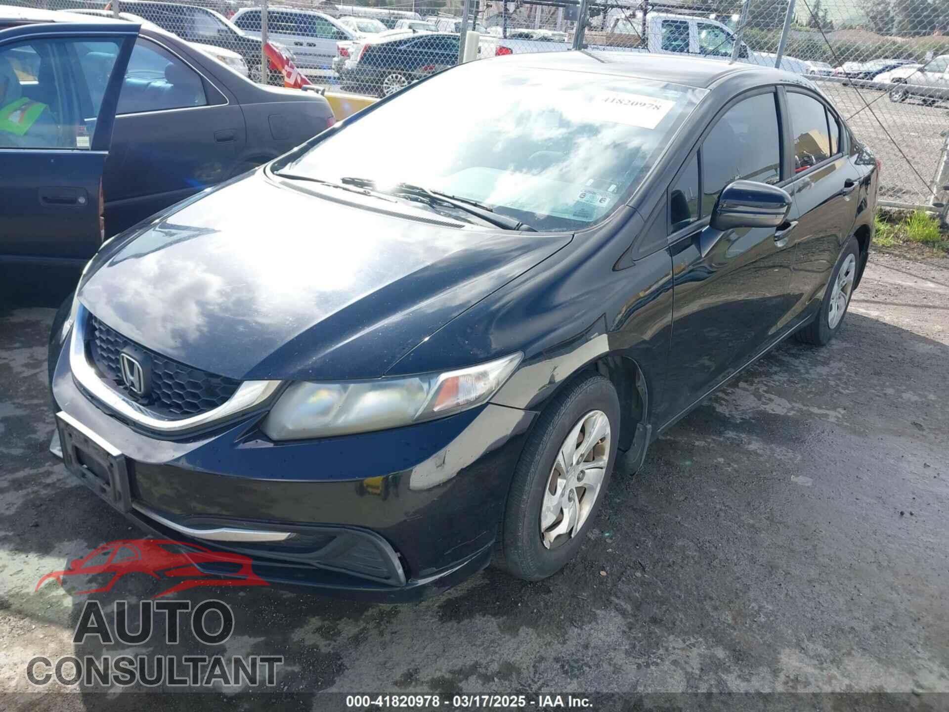 HONDA CIVIC 2014 - 19XFB2F5XEE040569