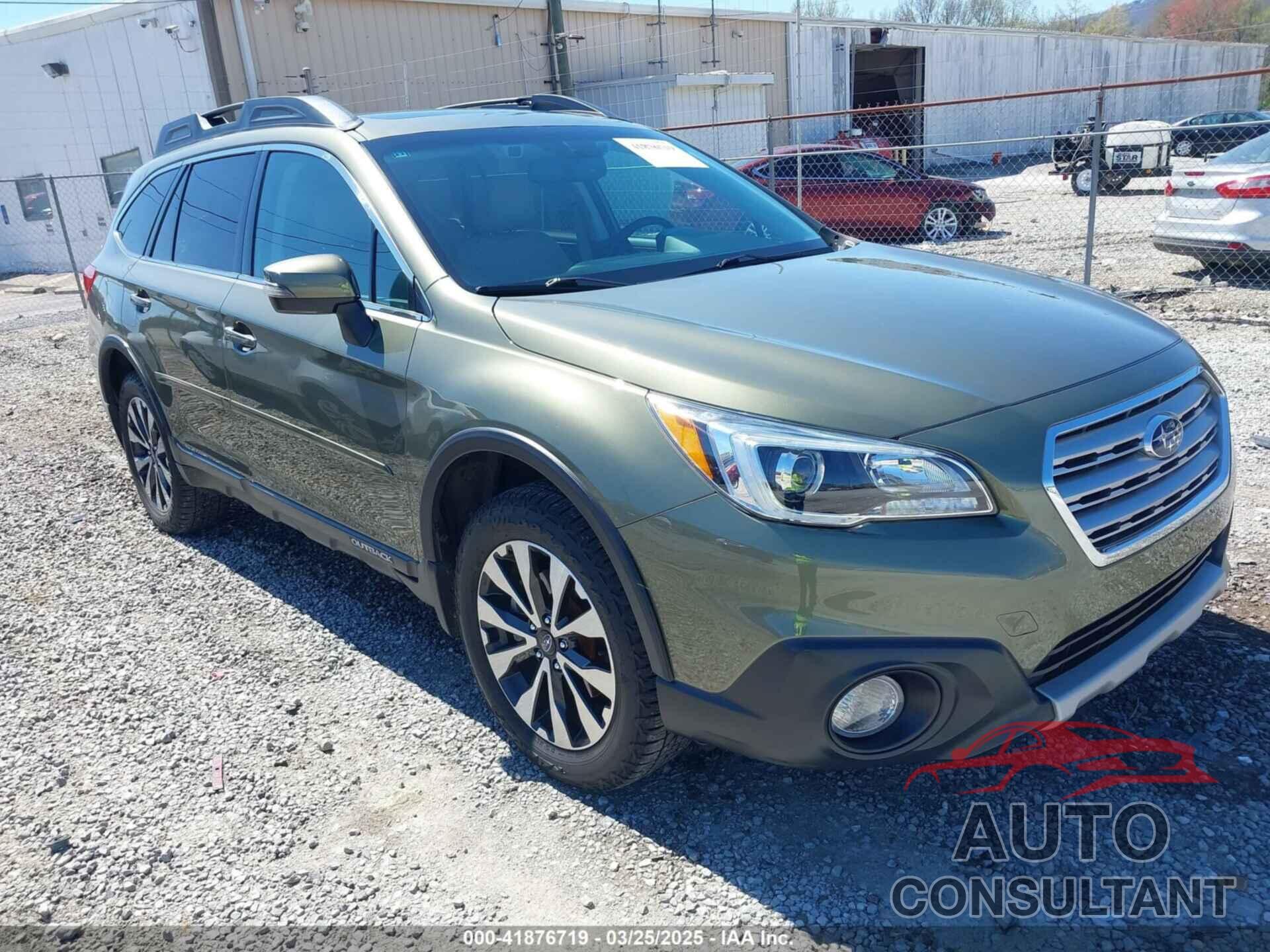 SUBARU OUTBACK 2016 - 4S4BSBNC5G3225536