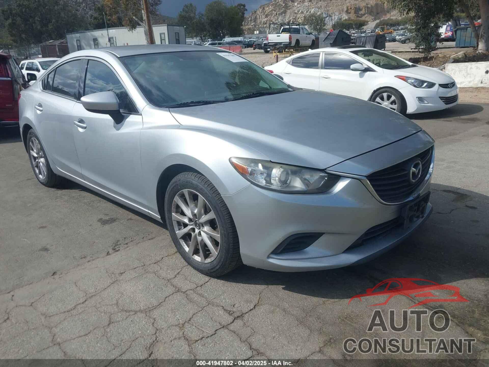 MAZDA MAZDA6 2016 - JM1GJ1U56G1480475