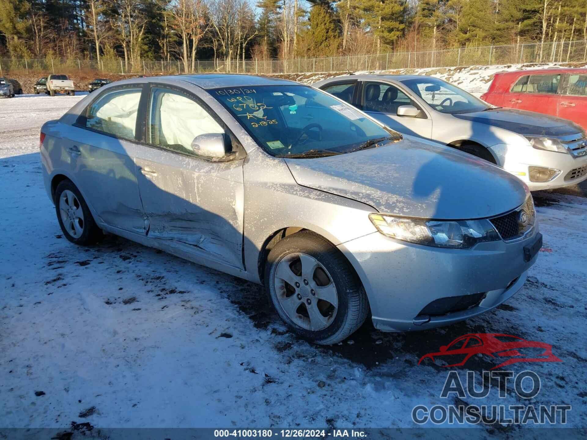 KIA FORTE 2010 - KNAFU4A20A5246702