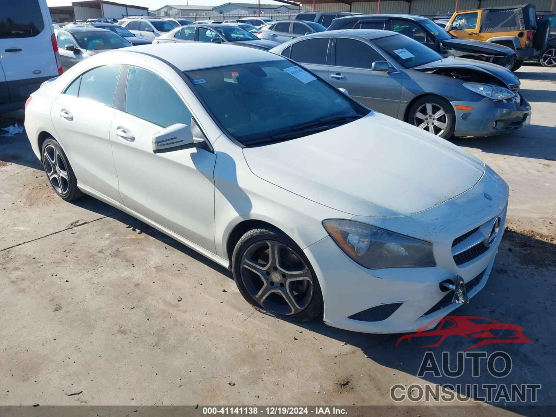 MERCEDES-BENZ CLA 250 2014 - WDDSJ4EB6EN133451
