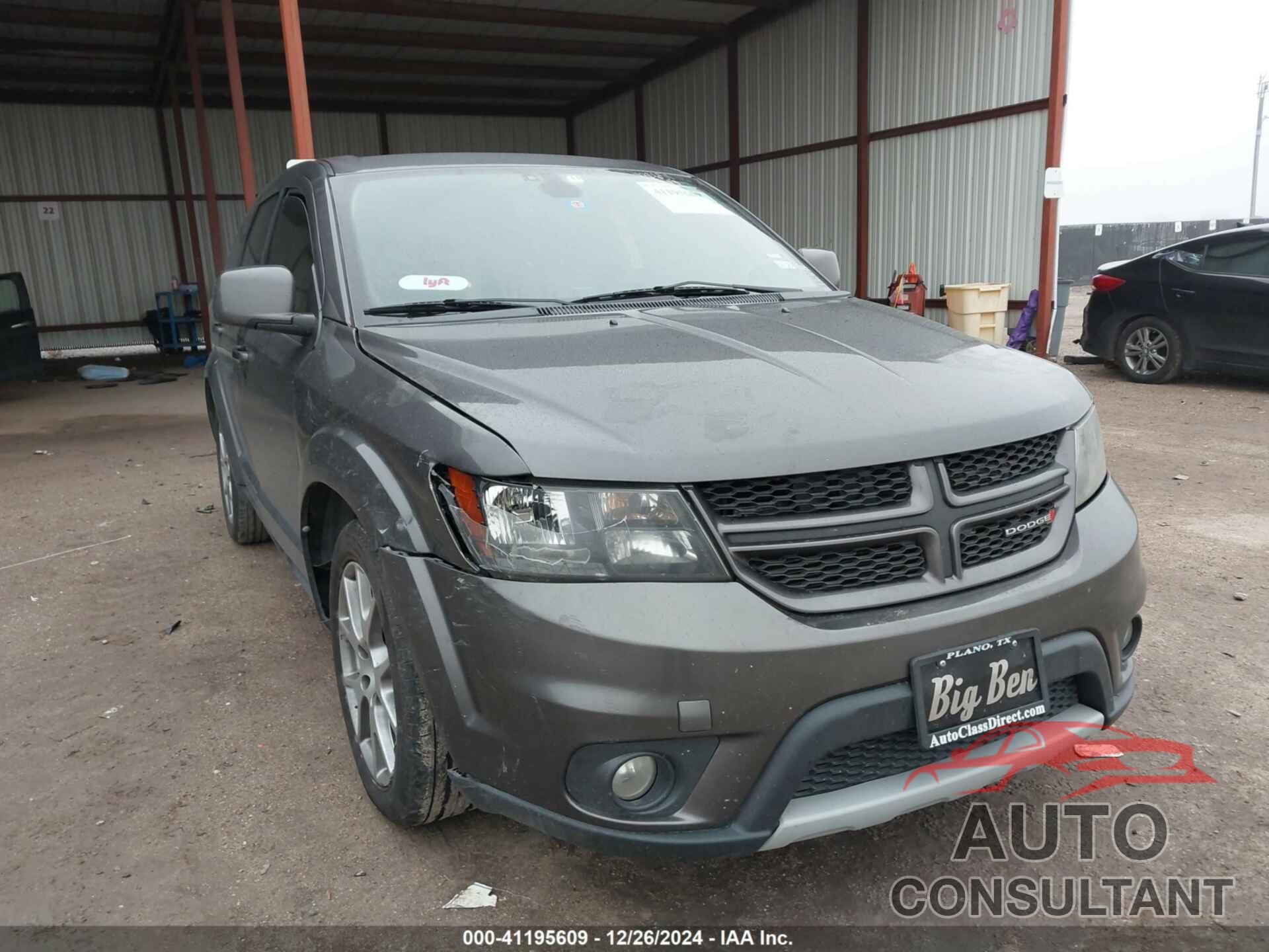 DODGE JOURNEY 2016 - 3C4PDCEG7GT212644