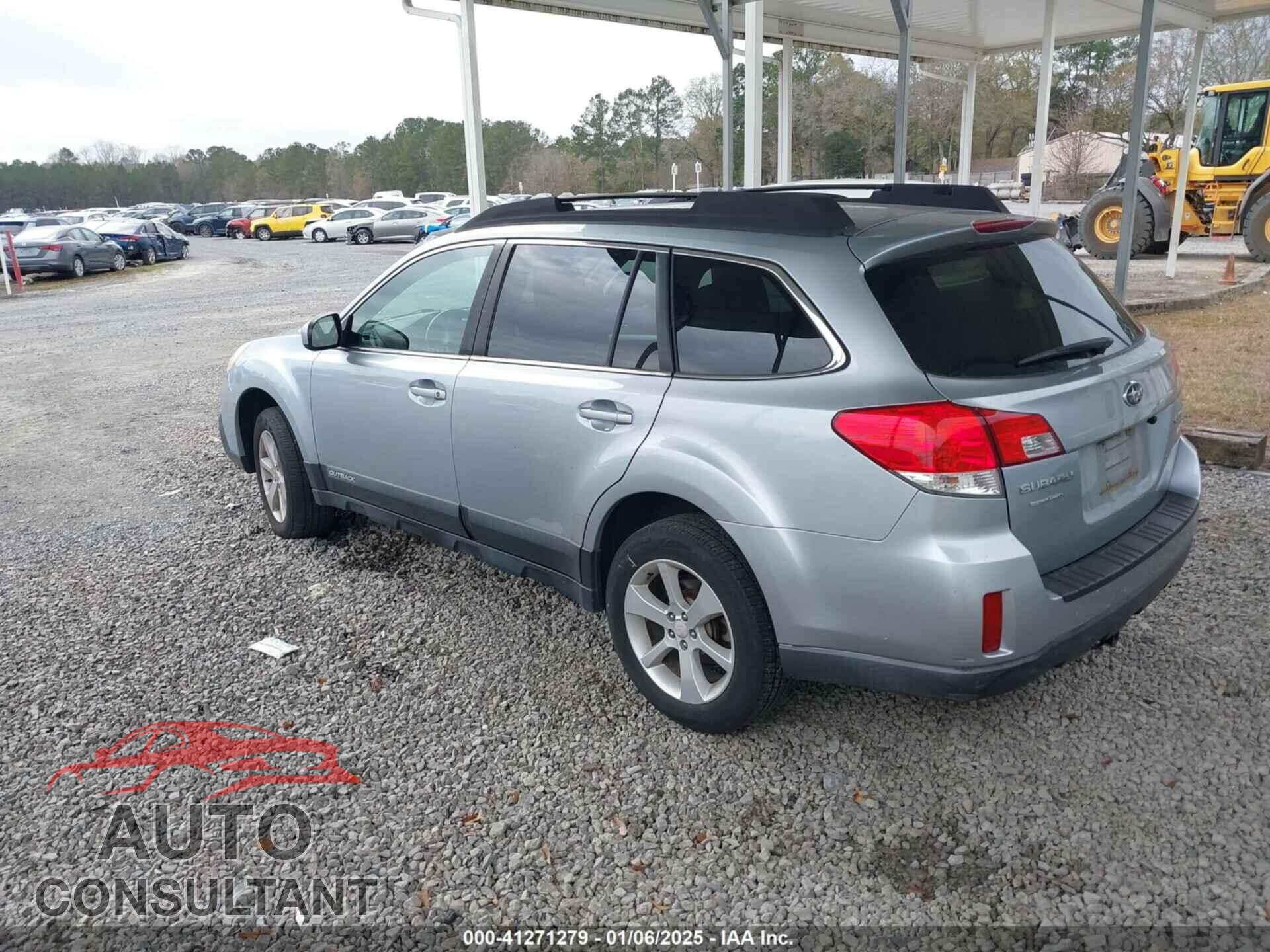 SUBARU OUTBACK 2013 - 4S4BRBCC0D3324436
