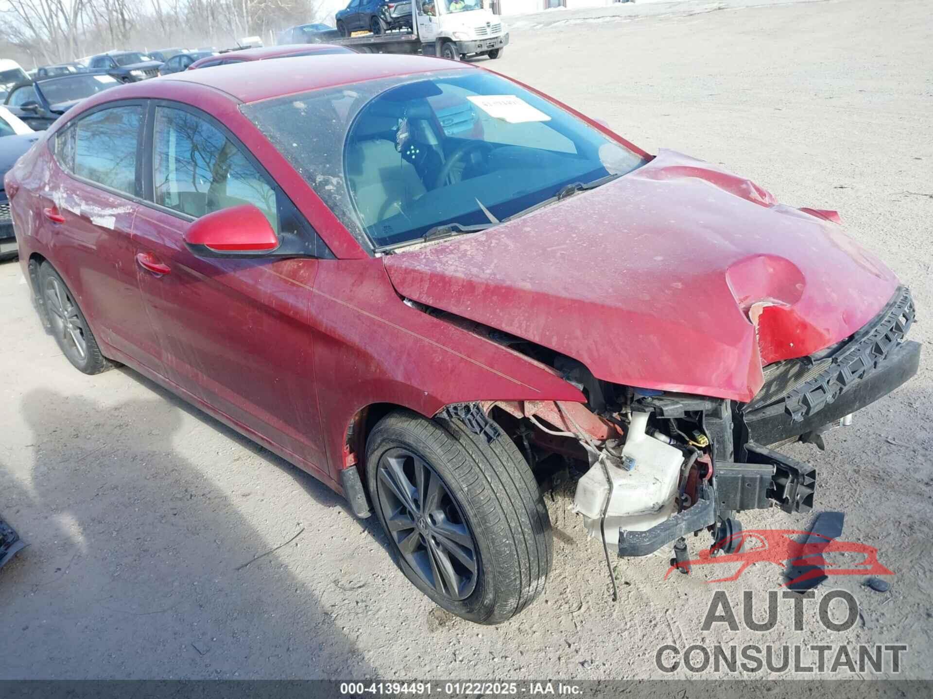 HYUNDAI ELANTRA 2018 - 5NPD84LF0JH259836